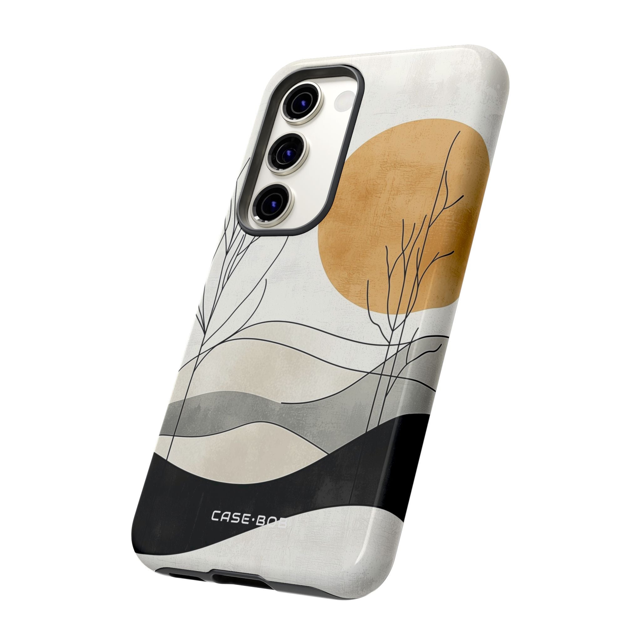 Orange Halo Samsung S23 Case - Tough