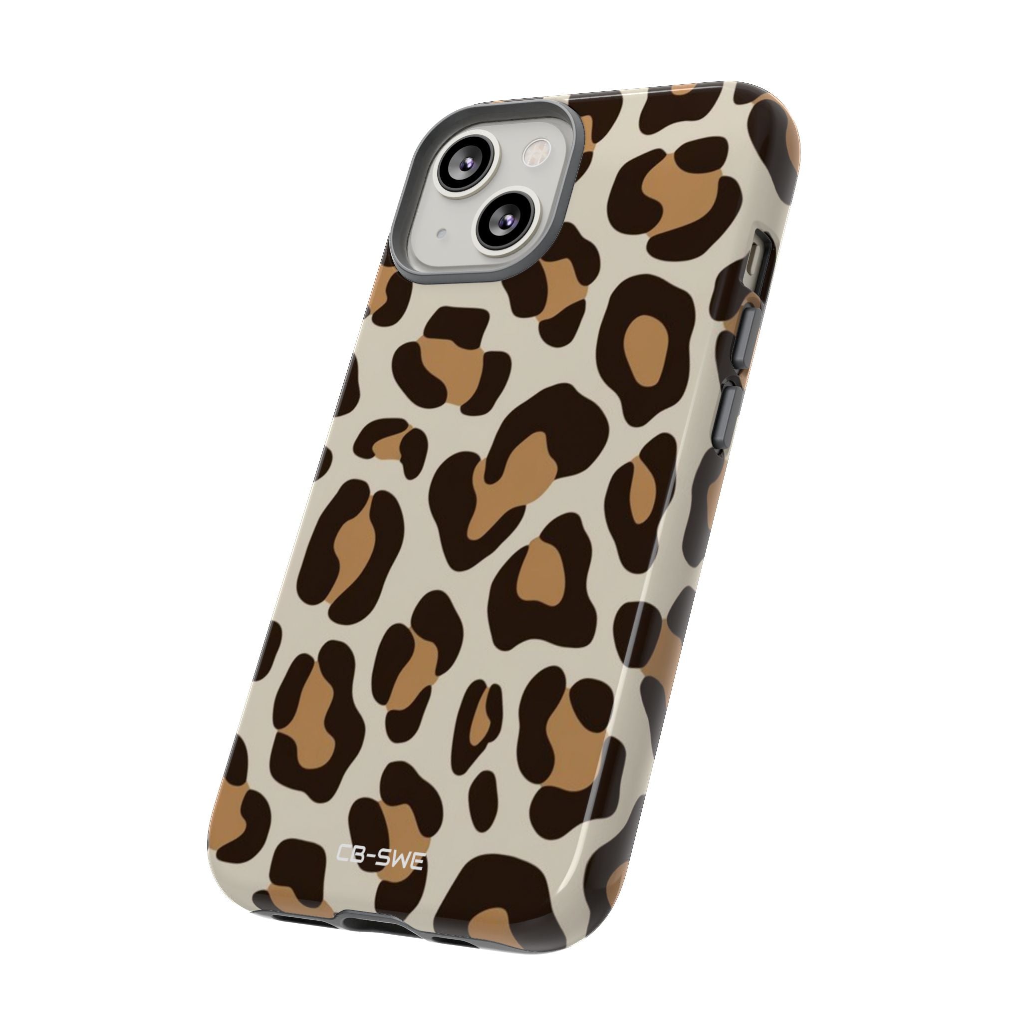 Leopard Print Elegance - iPhone Case