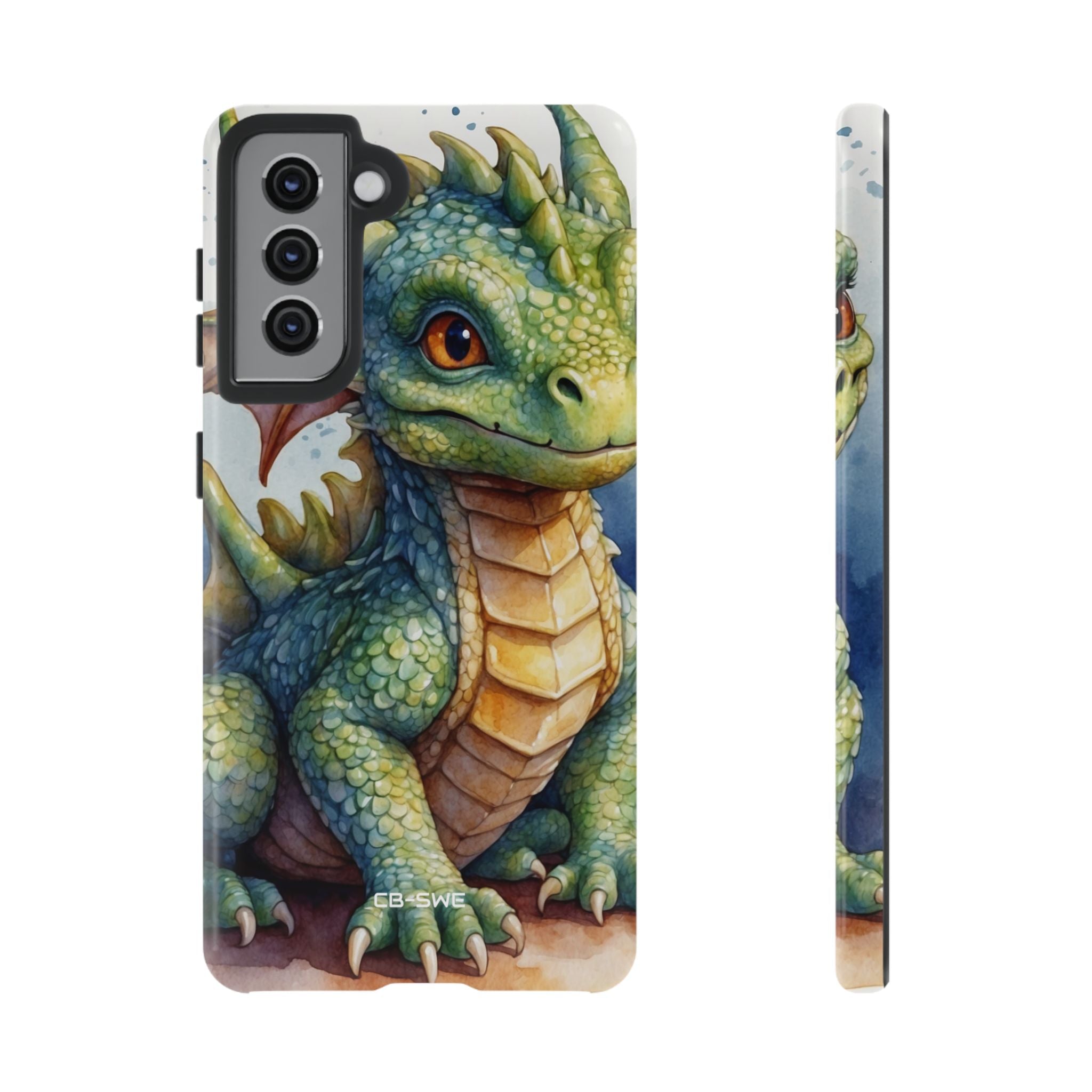 Green Dragon Smiles - Samsung Case