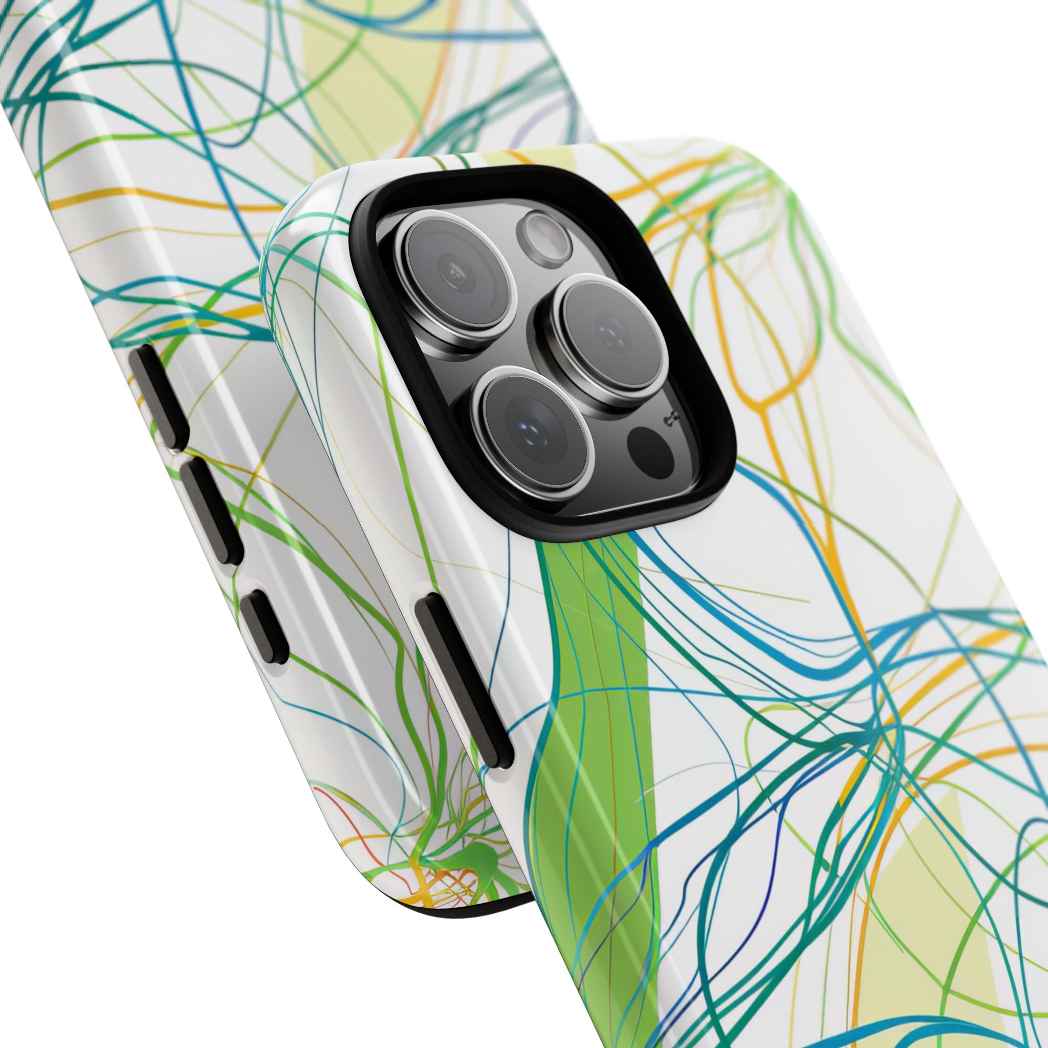 Twisting River Currents iPhone 16 - Robust