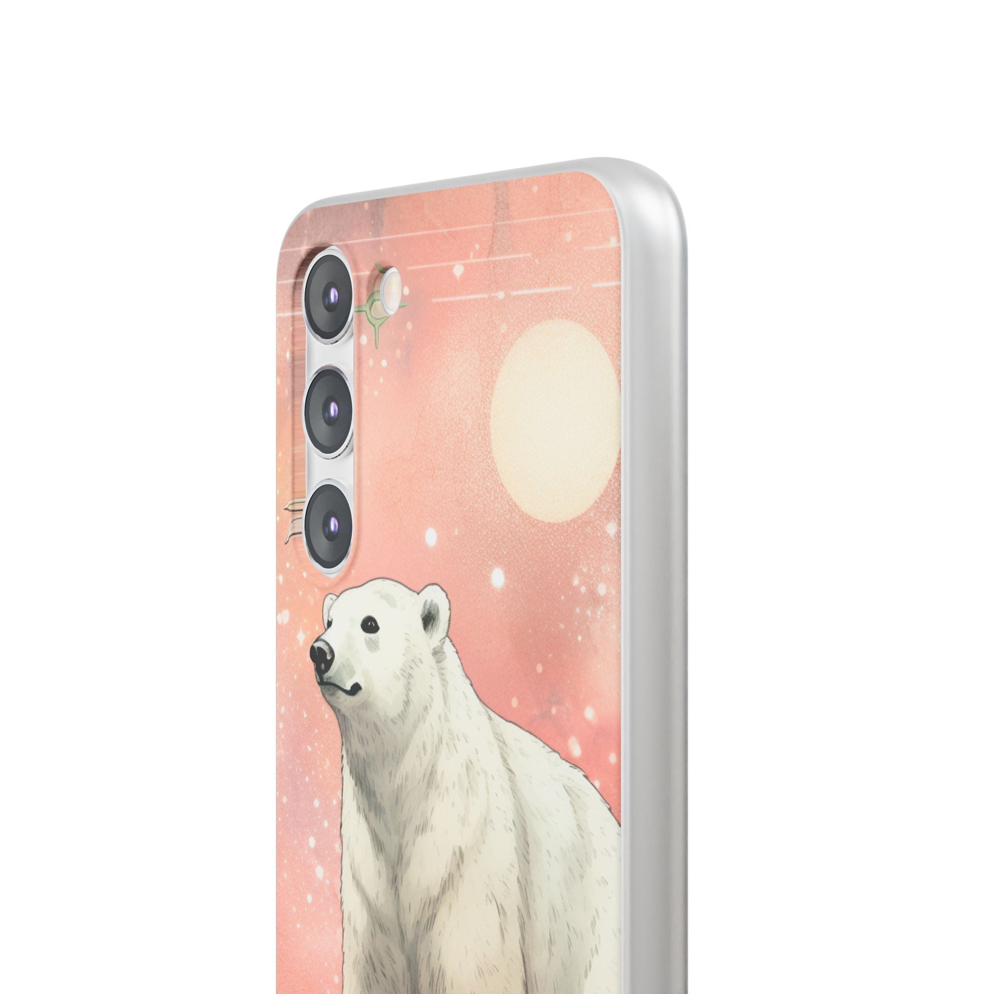 Polar Bear Dream Samsung S23 Plus Case - Soft