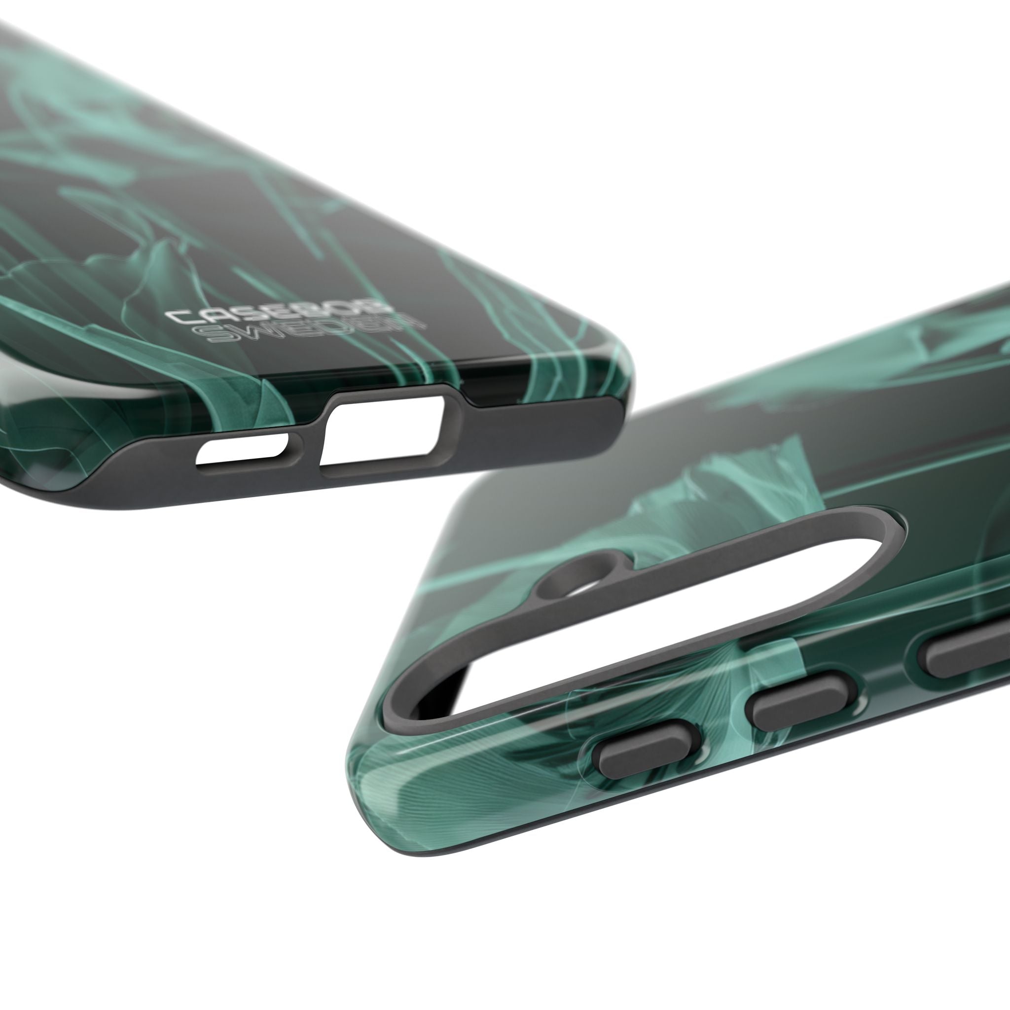 Teal Bloom Radiance Samsung S25 - Tough