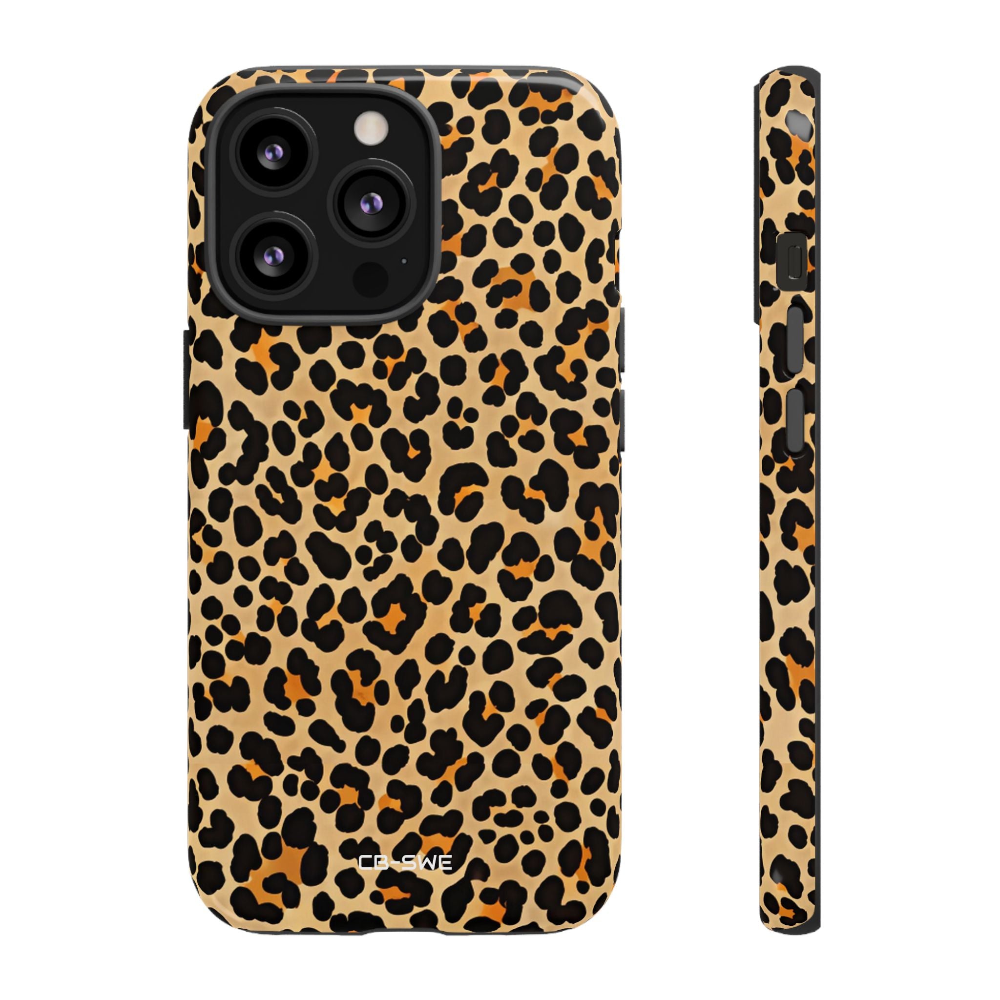 Leopard Print Elegance - iPhone Case