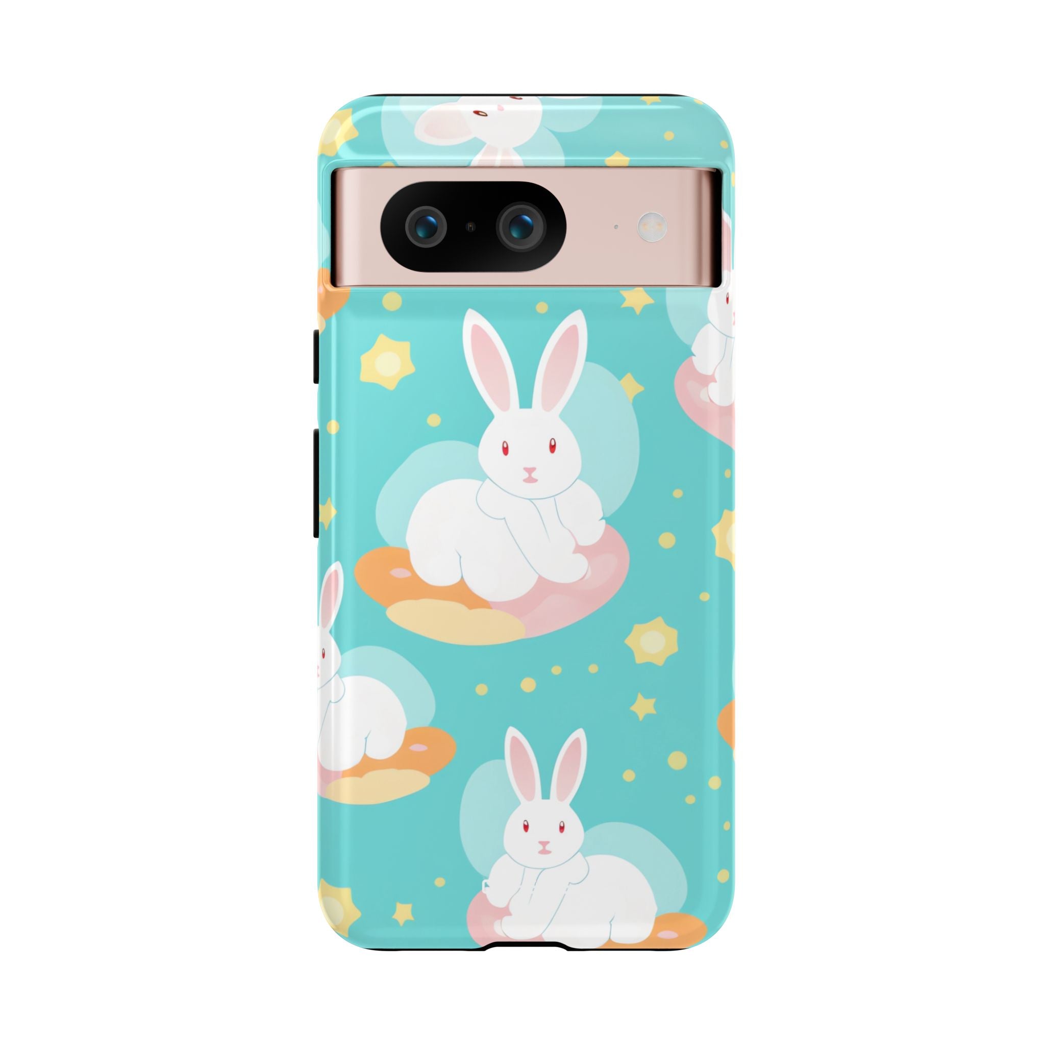 Bunnies Float Dreamily - Google Pixel Case
