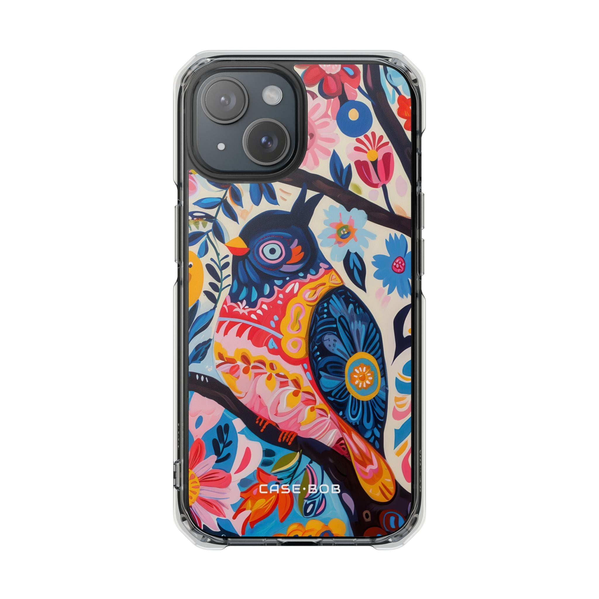Owl Bloom iPhone 15 Case - Impact