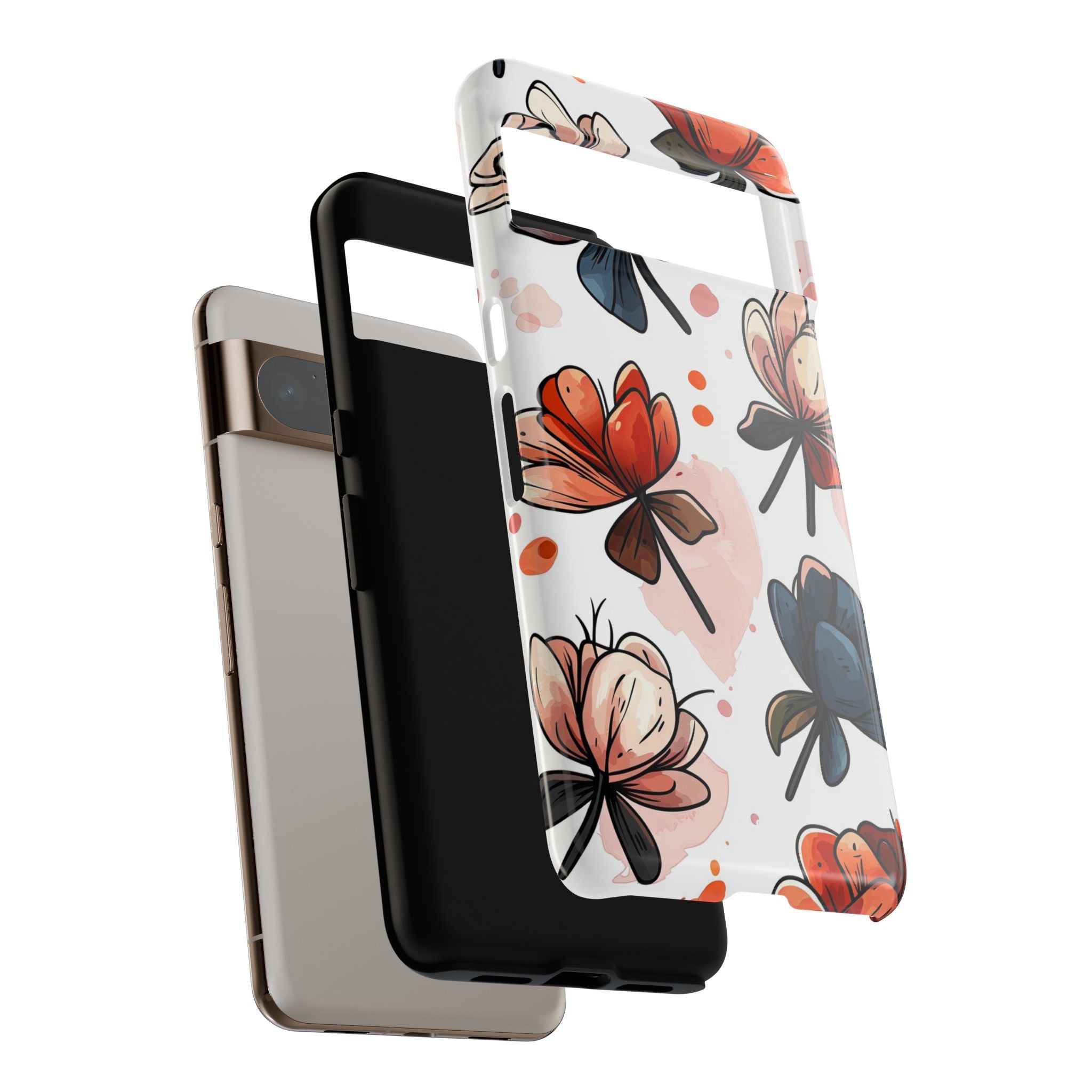 Vibrant Floral Harmony - Google Pixel Case