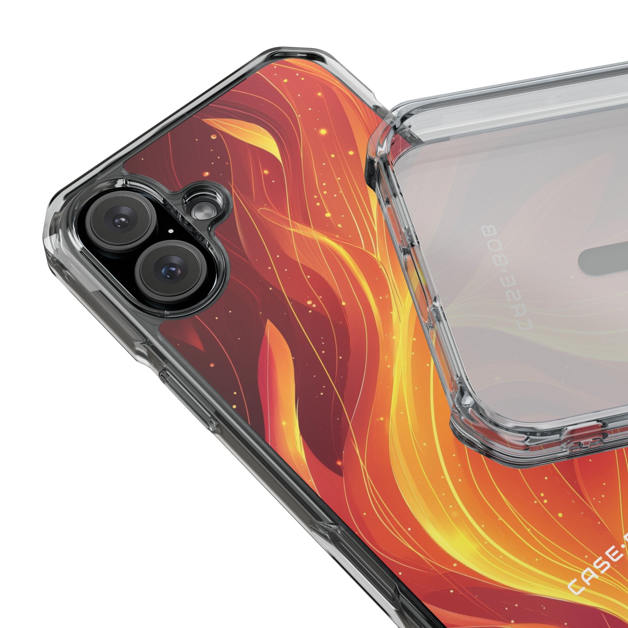 Flaming Flow iPhone 16 Plus Case - Impact