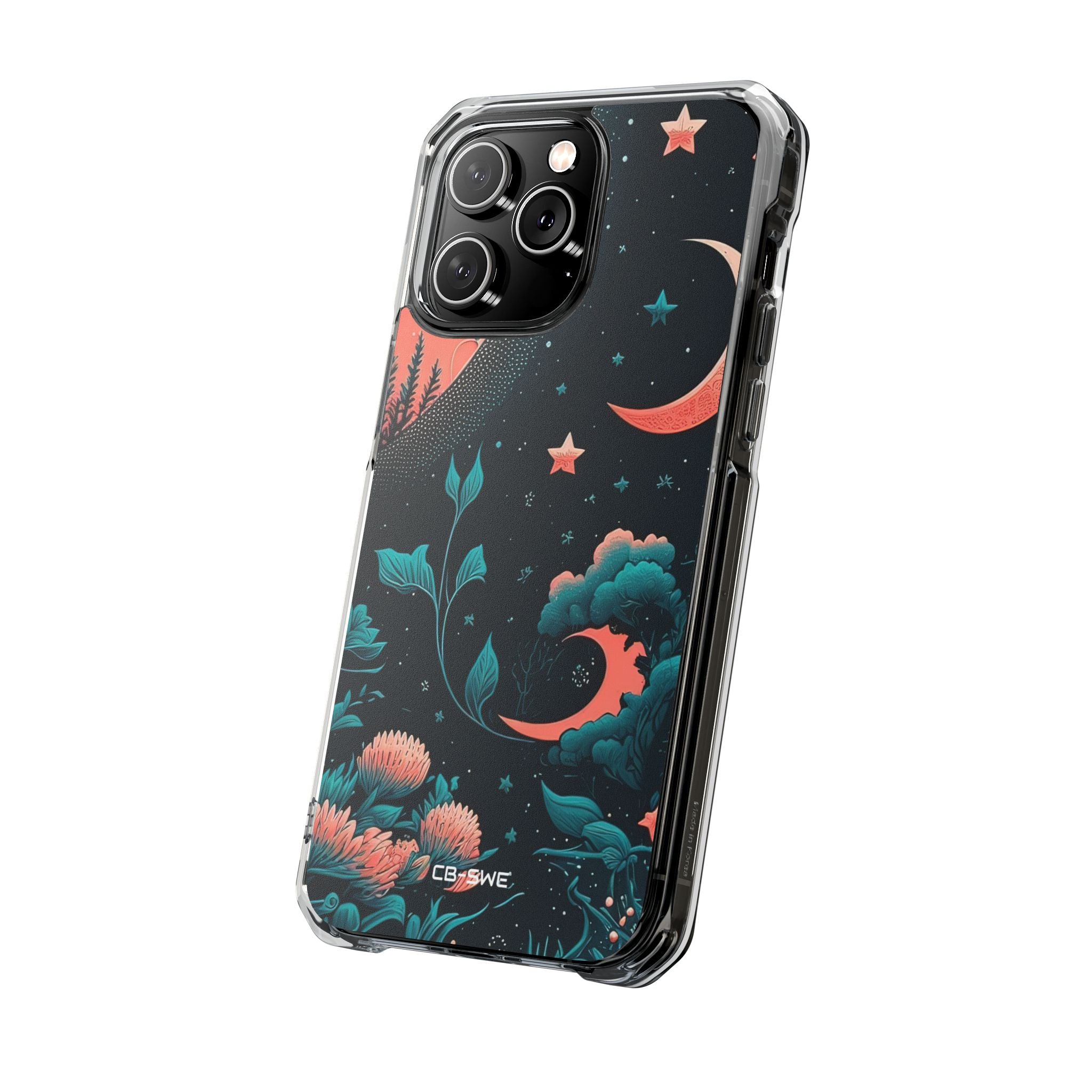 Cosmic Floral Dreams iPhone Case - Impact
