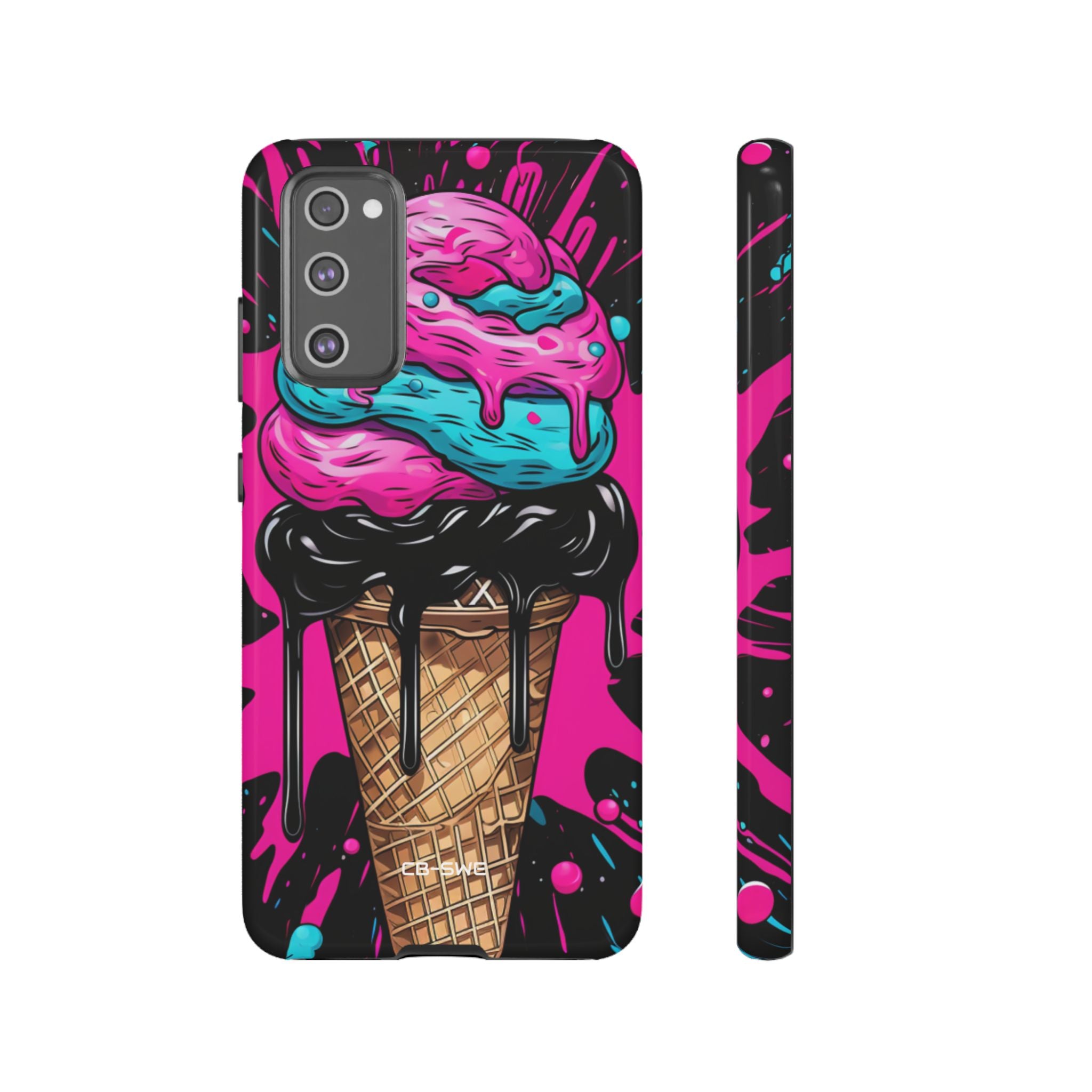 Neon Ice Cream Burst - Samsung Case