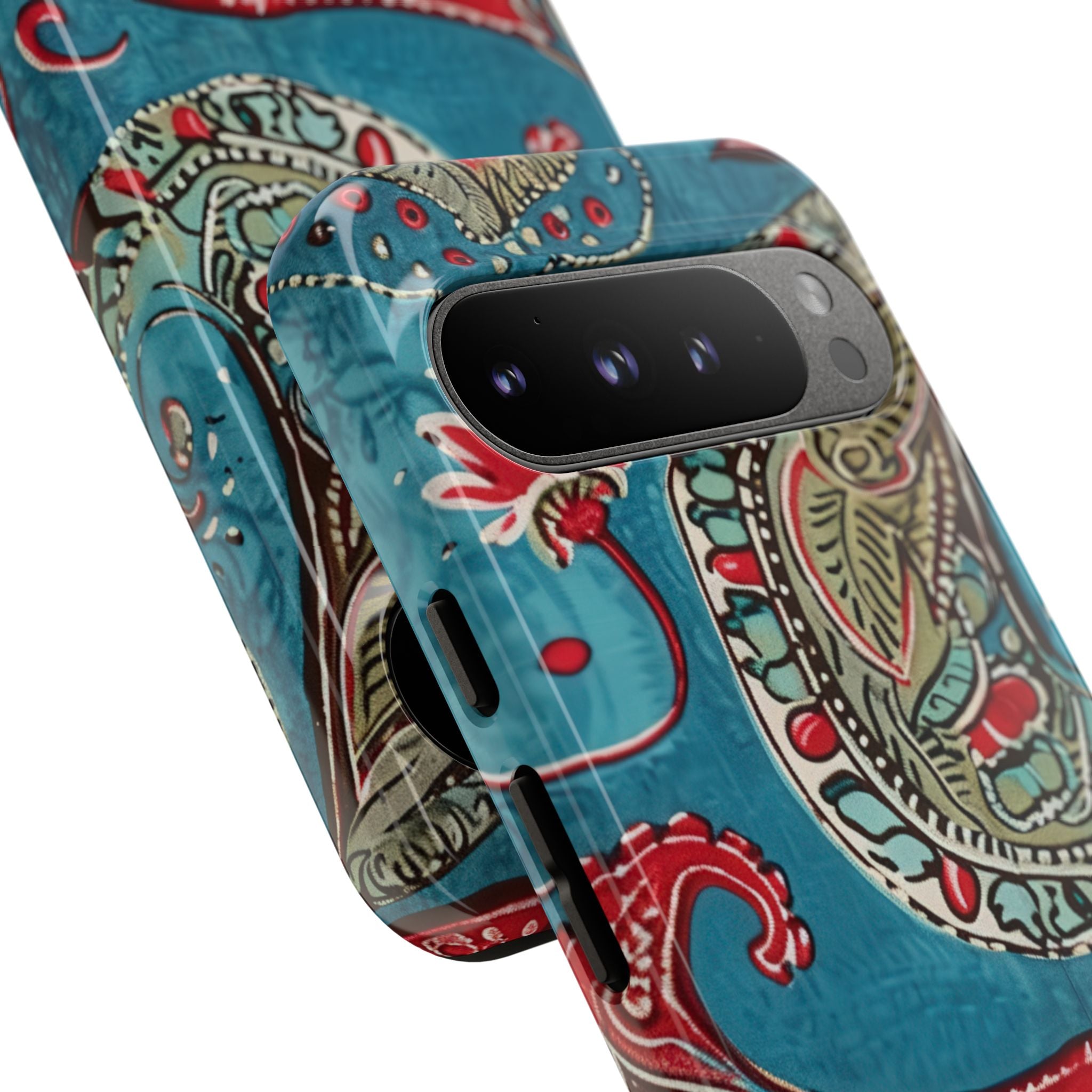 Paisley Floral Fusion Google Pixel 9 - Tough