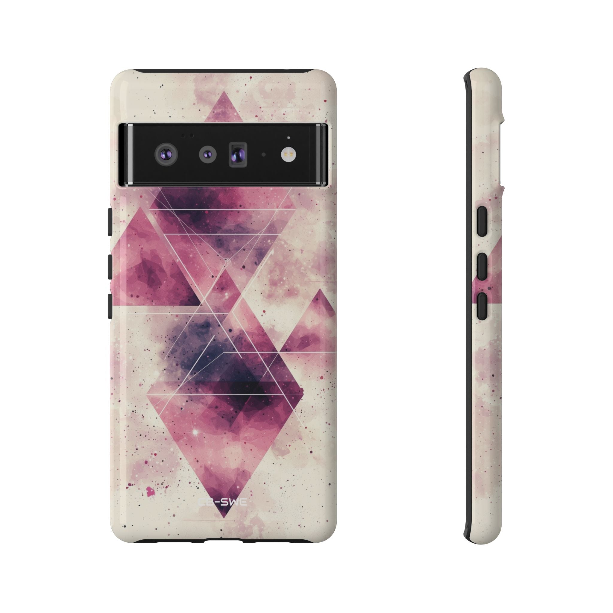 Triangles Overlap Serenity - Google Pixel Case