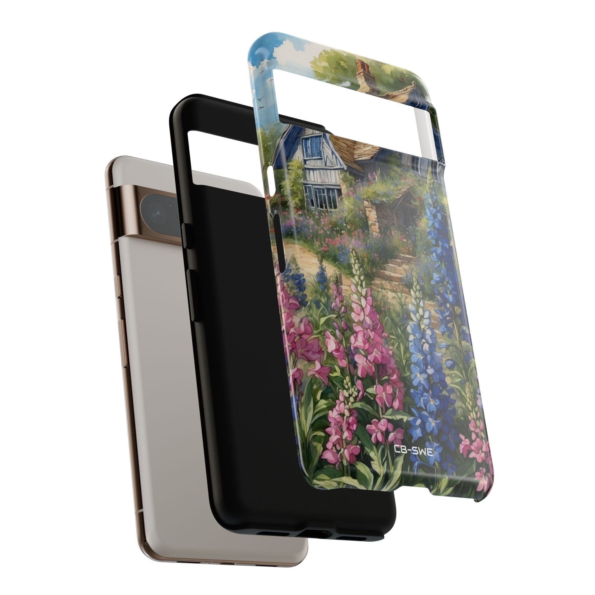 Cottage Blooms Bright - Google Pixel Case