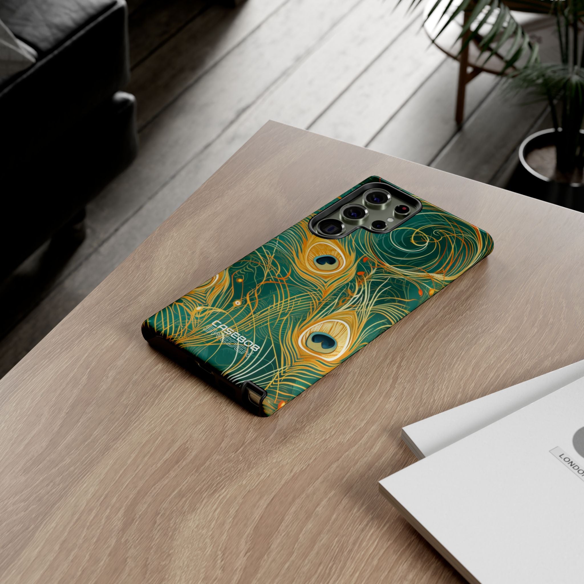 Vortice di Pavone Vivace Samsung S23 - Tough