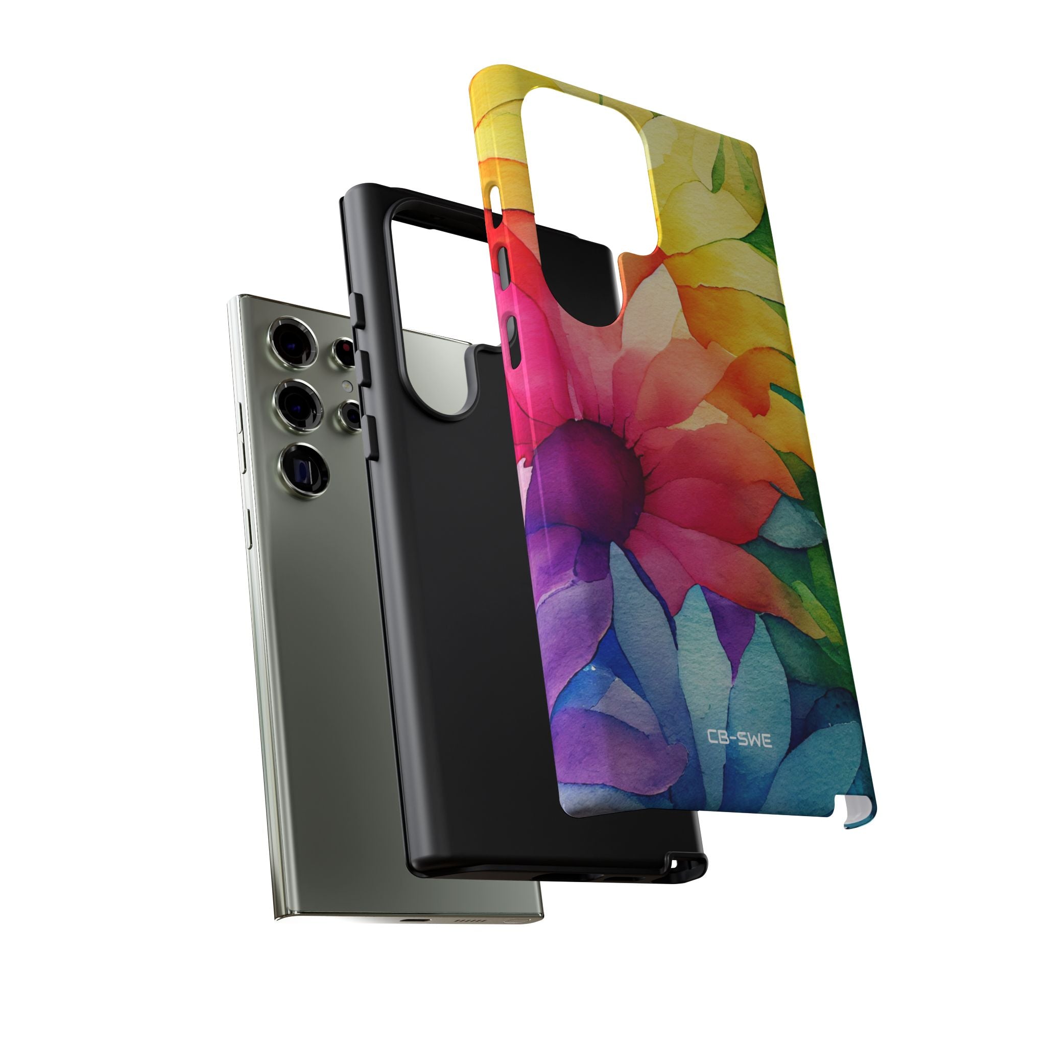 Vibrant Floral Symphony - Samsung Case