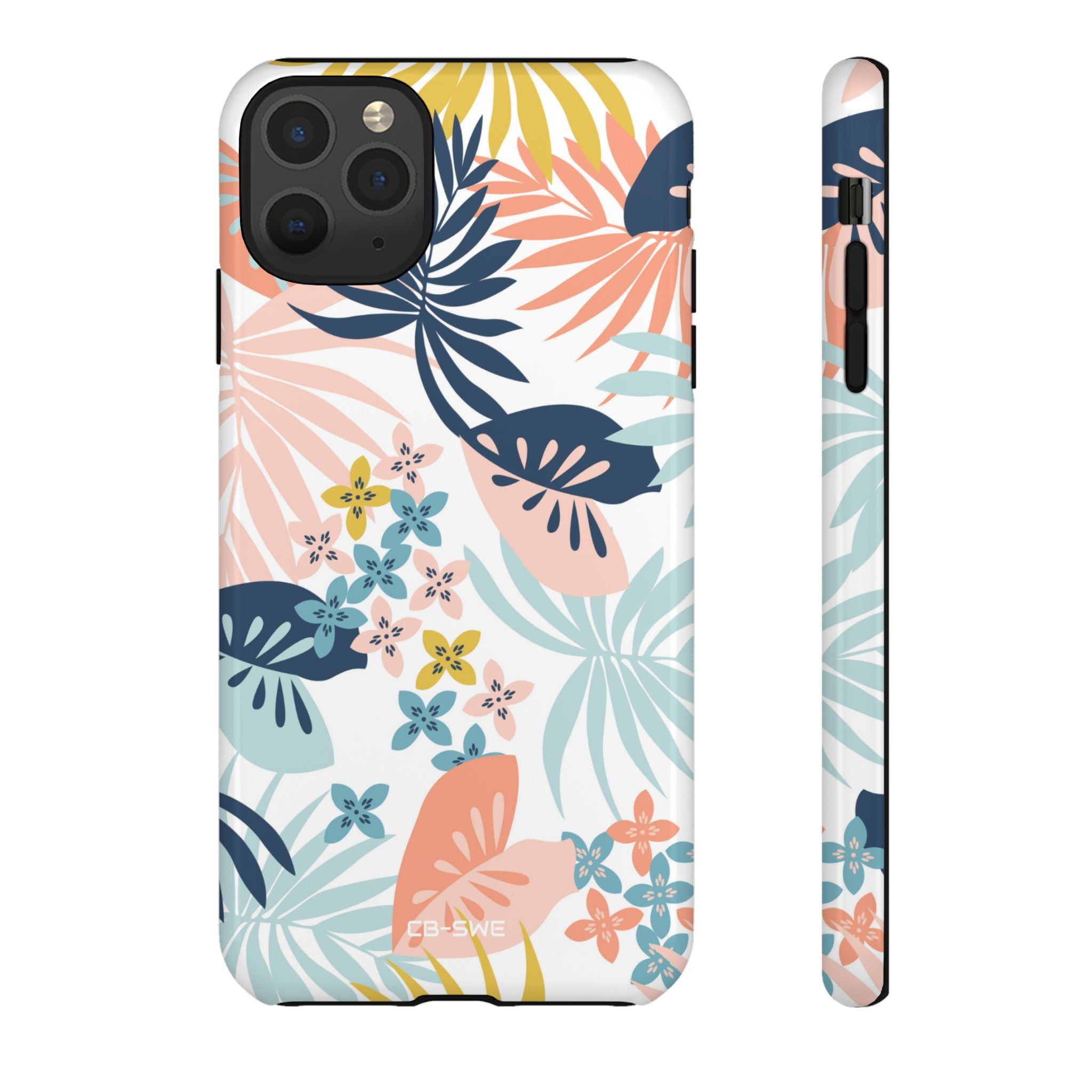 Tropical Foliage Blooms - iPhone Case