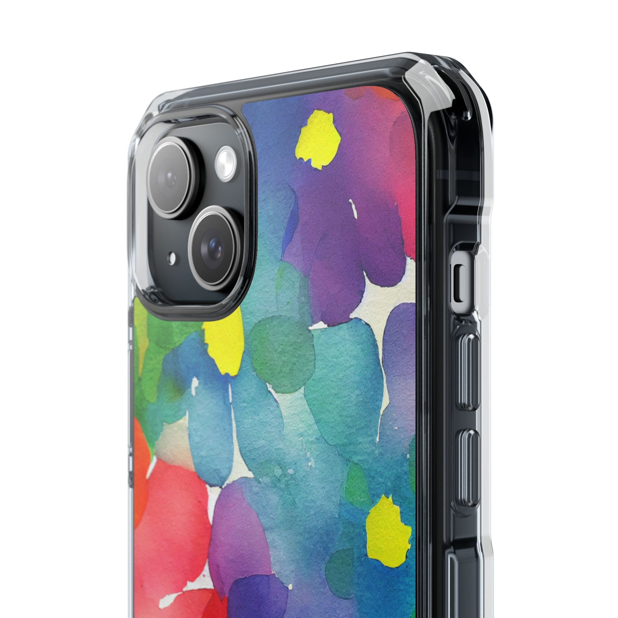 Fluid Color Petals iPhone Case - Impact