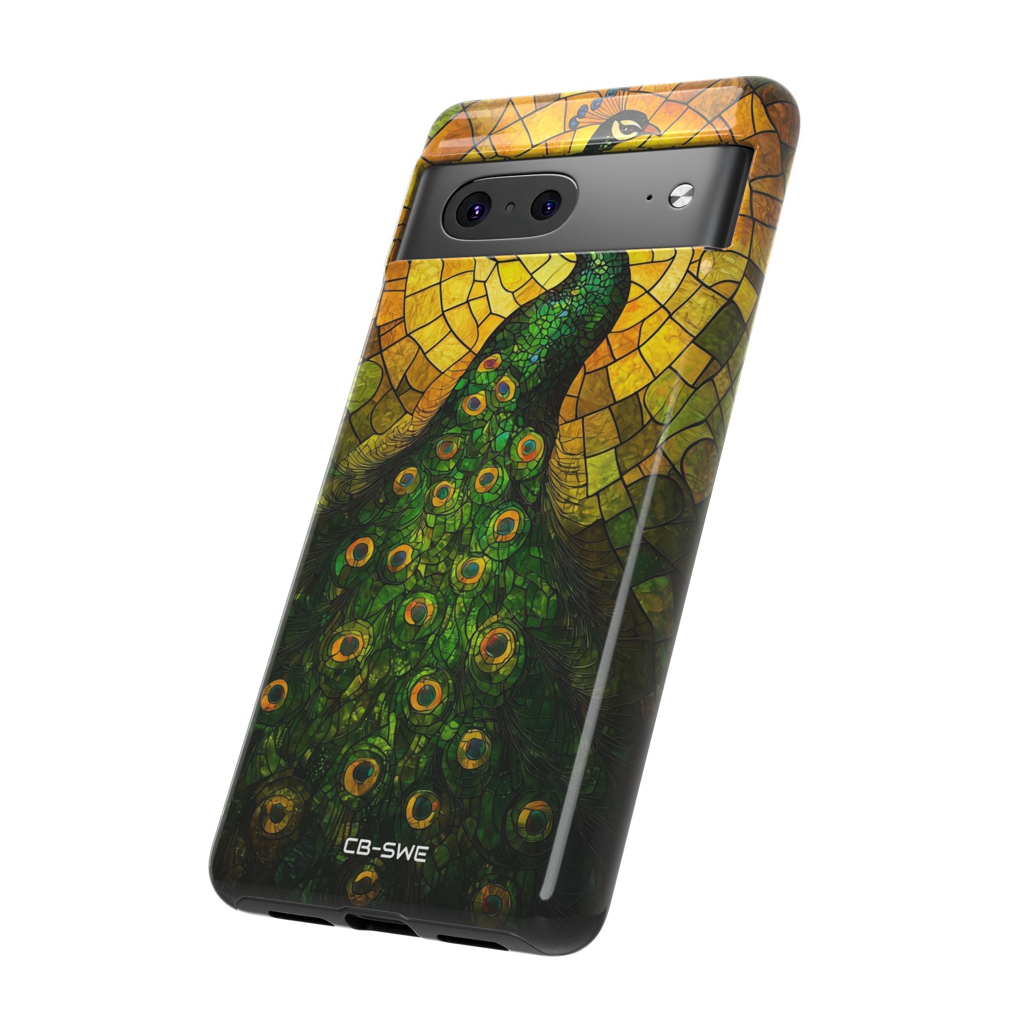 Peacock Spreads Light - Google Pixel Case