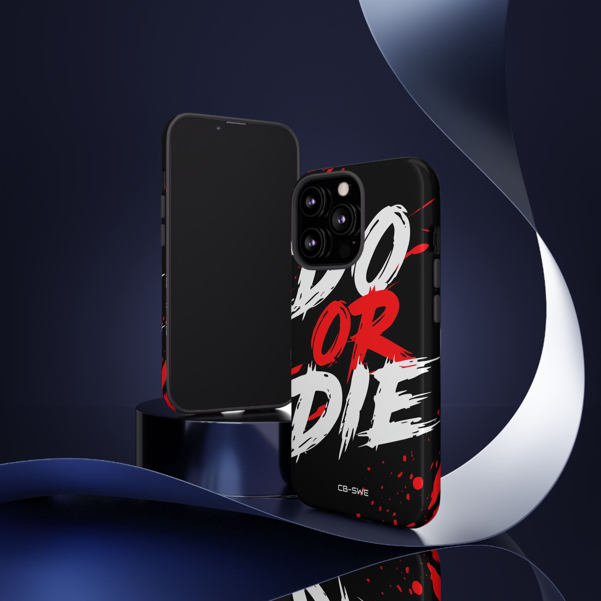 Intense Typography Contrast - iPhone Case