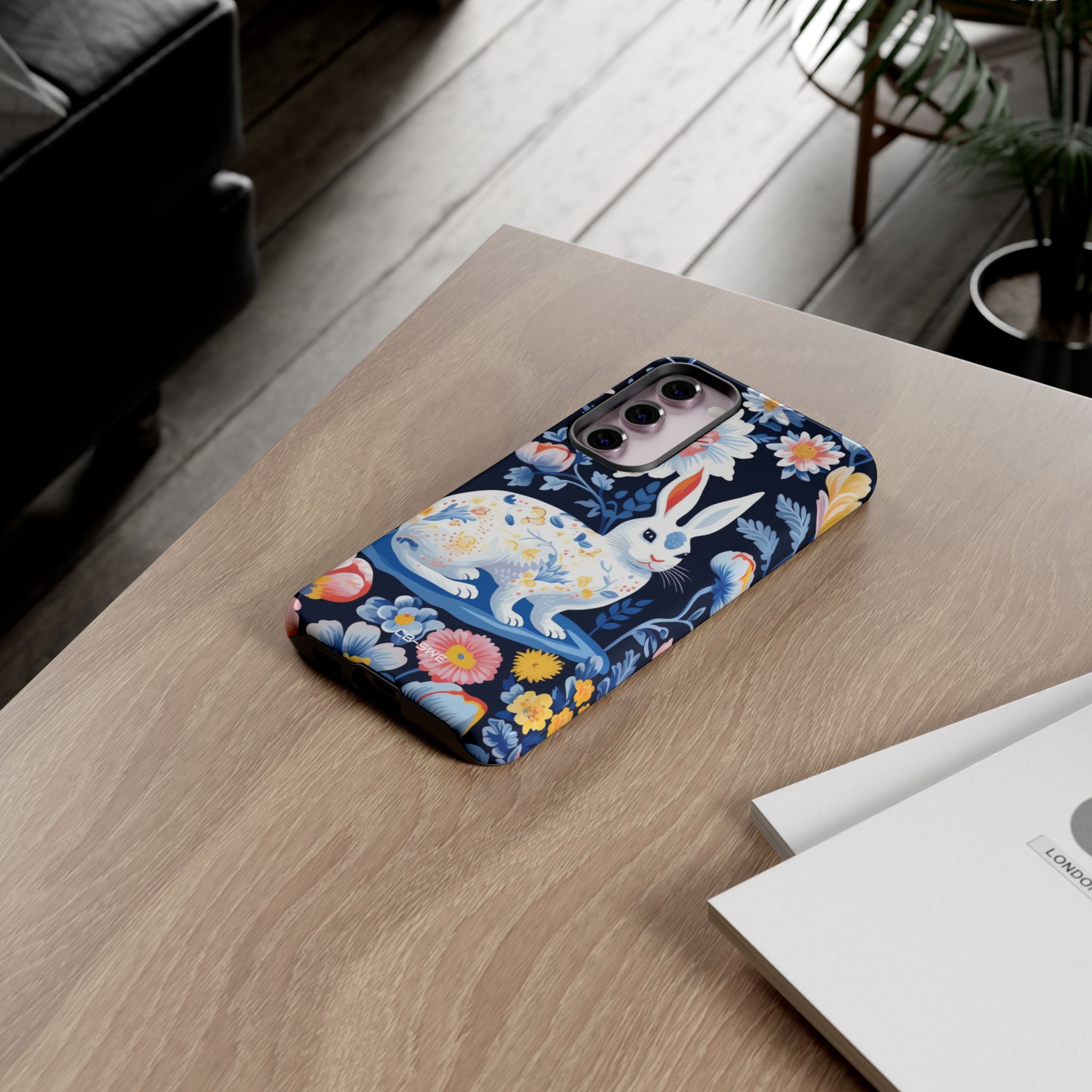 Floral Rabbit Dances - Samsung Case