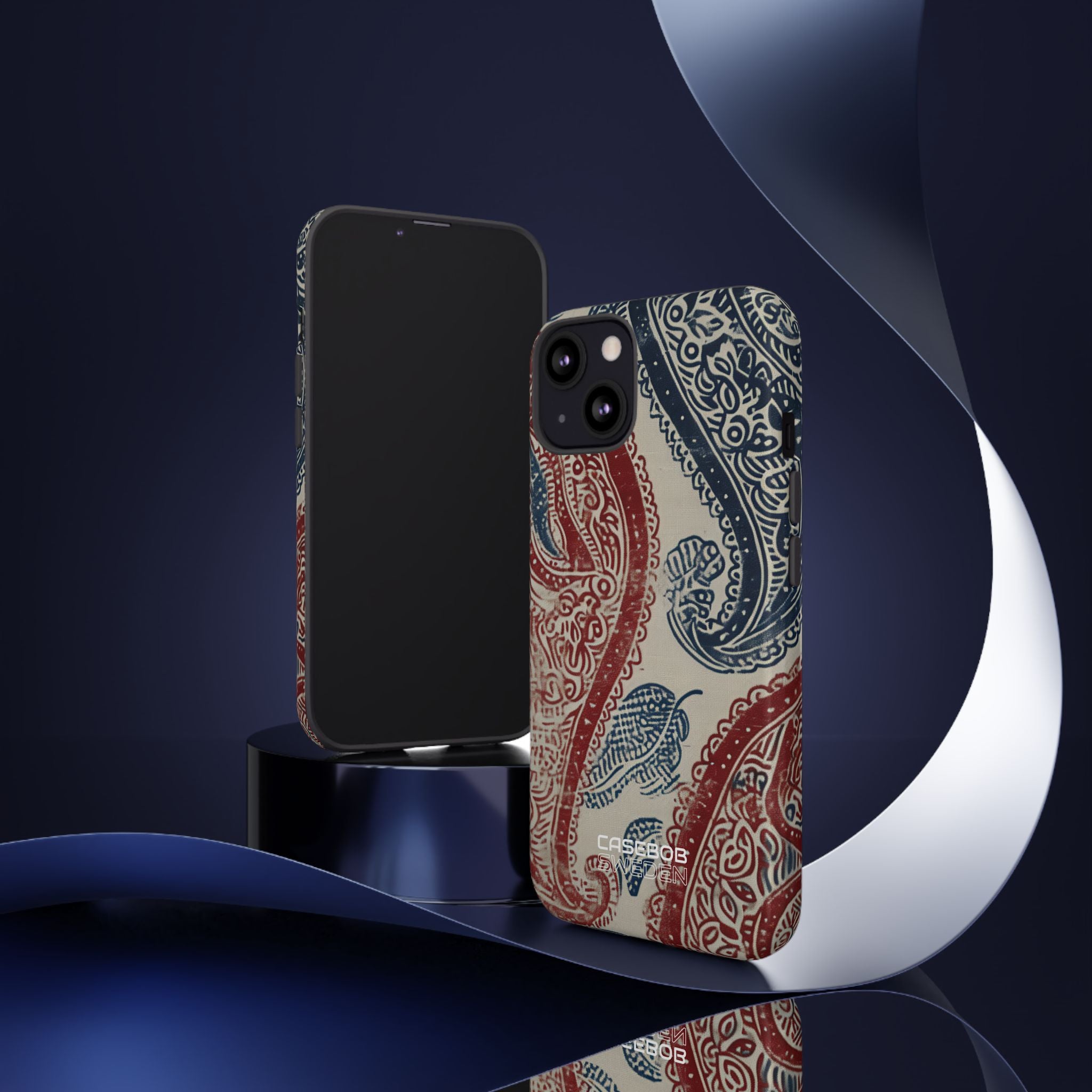 Ornate Paisley Swirl iPhone 13 - Tough