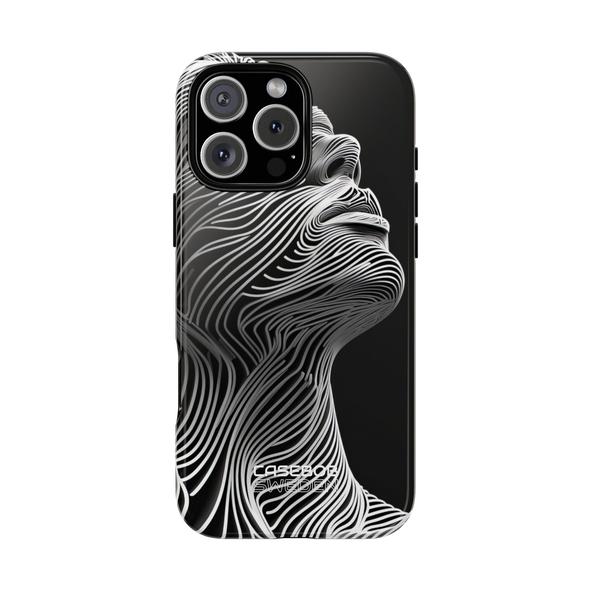 Fluid Face Lines iPhone 16 - Tough