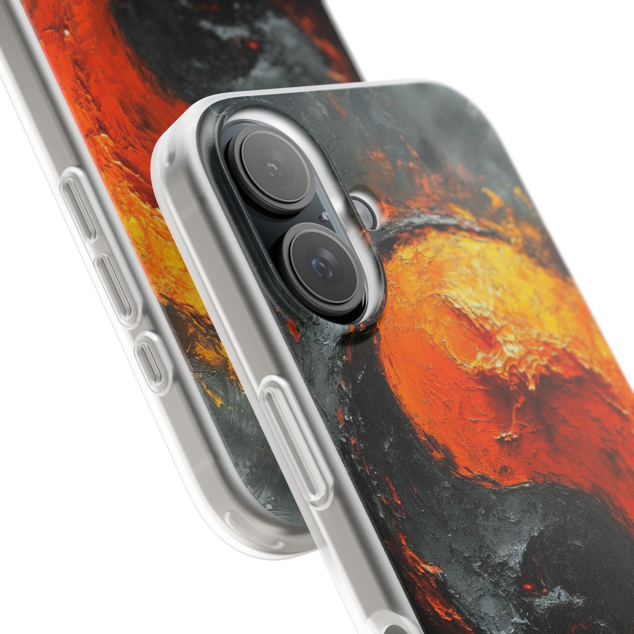 Molten Yin-Yang iPhone 16 Case - Soft