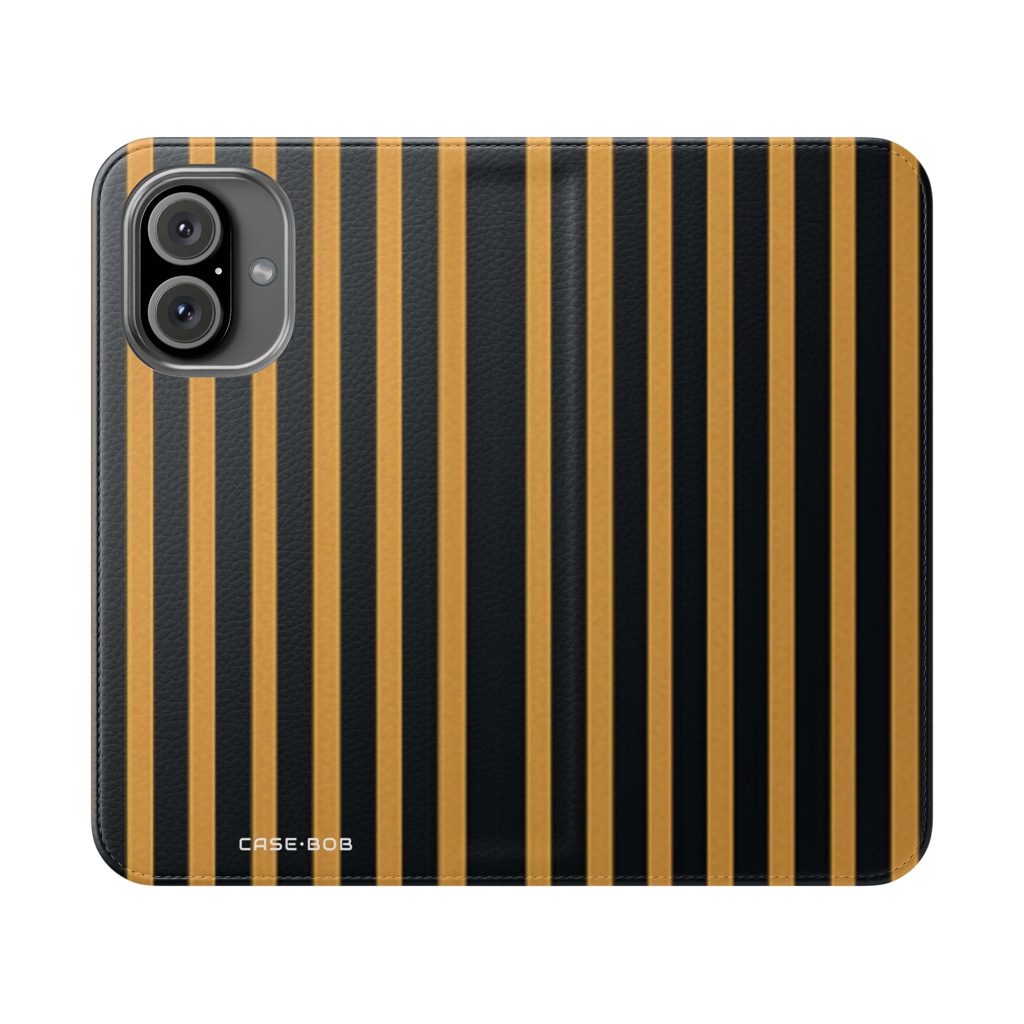 Golden Stripes - iPhone 16 Case - Wallet