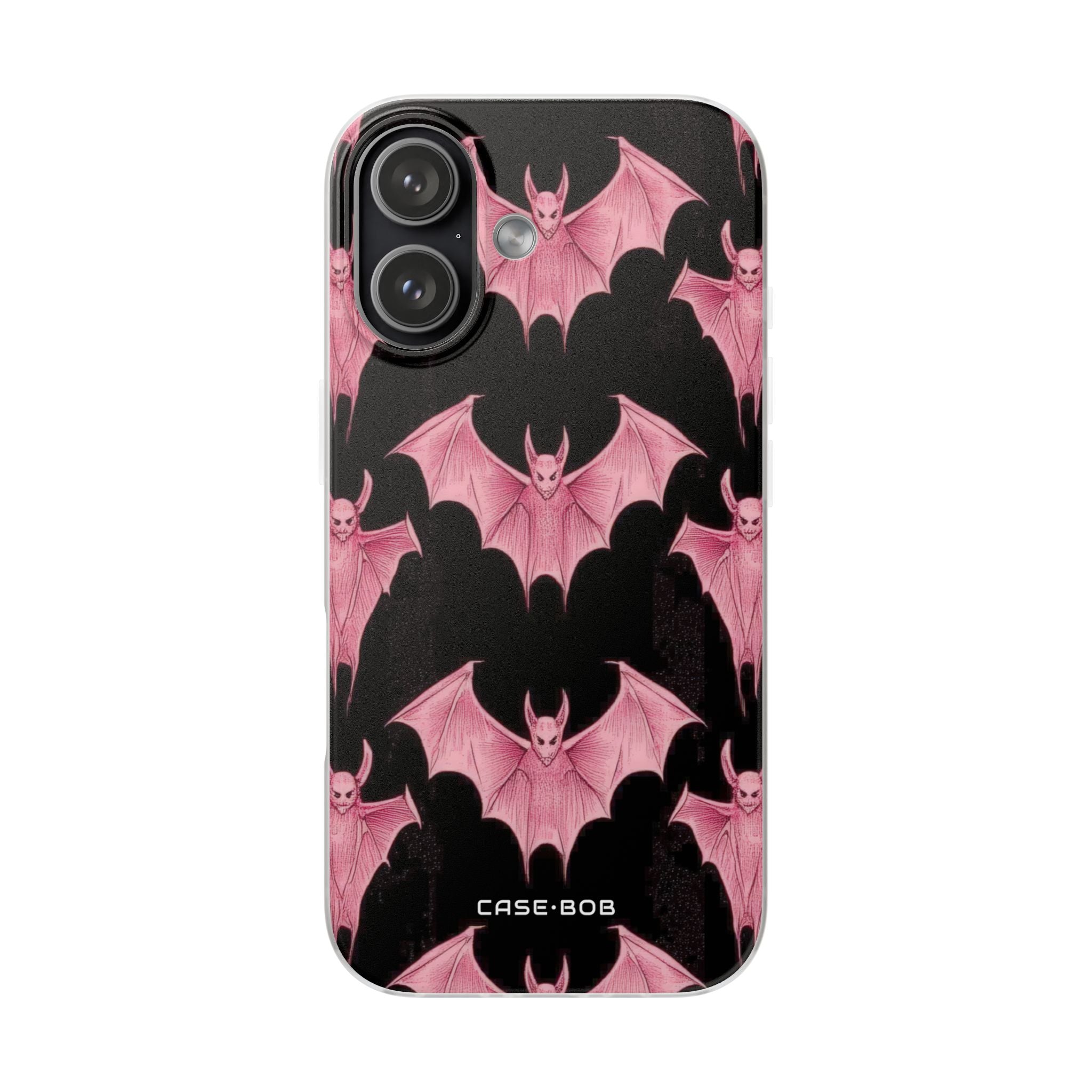 Pink Batwave iPhone 17 Case - Soft