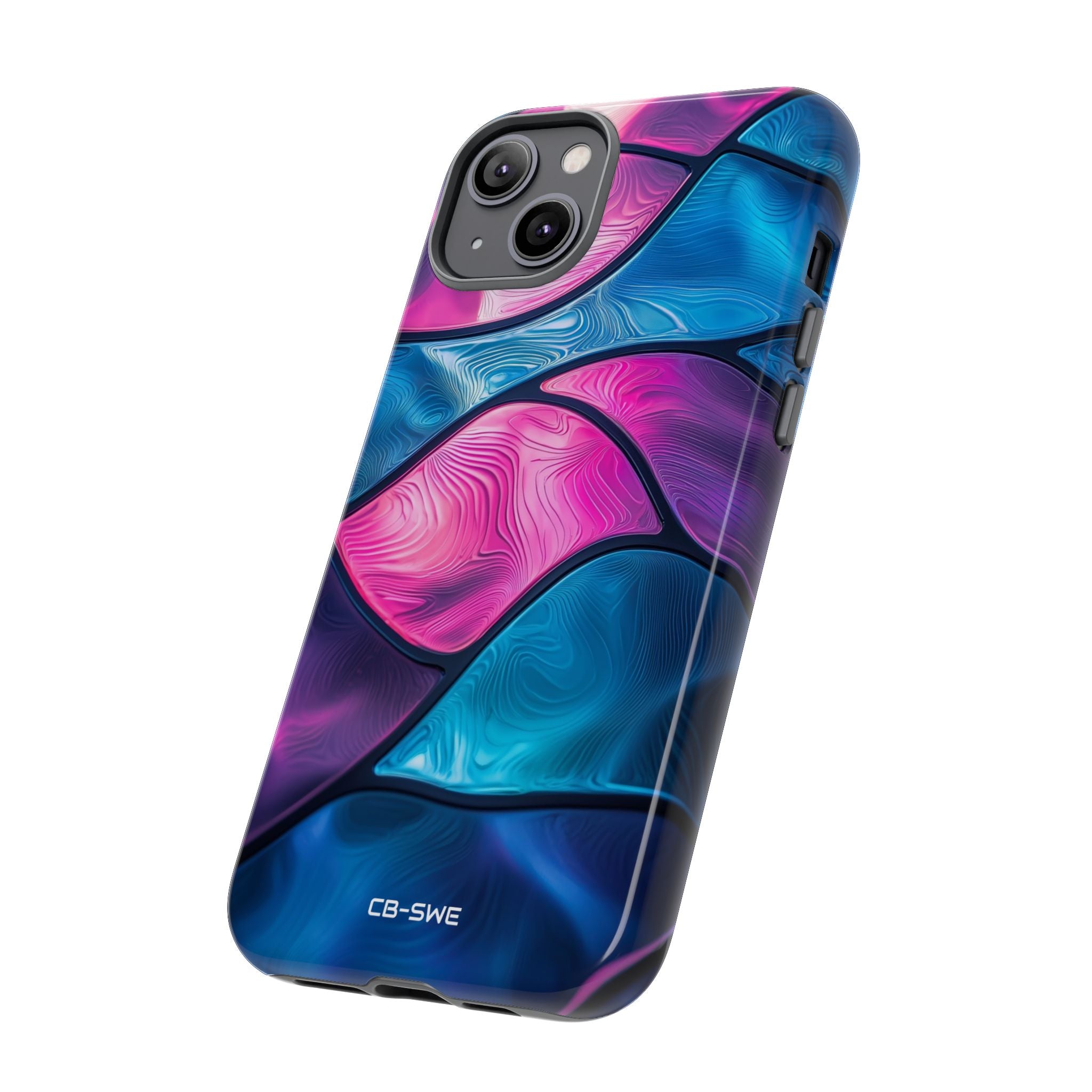 Shimmering Waves Flow - iPhone Case
