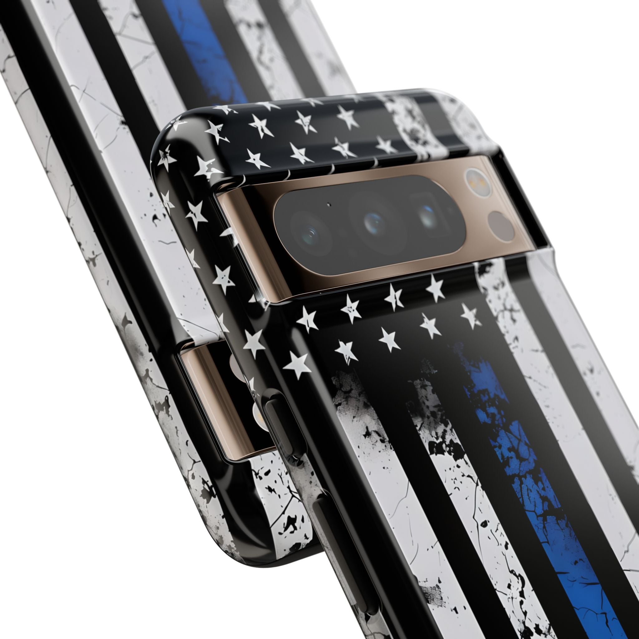 Blue Stripe Flag Google Pixel 8 Pro Case - Tough