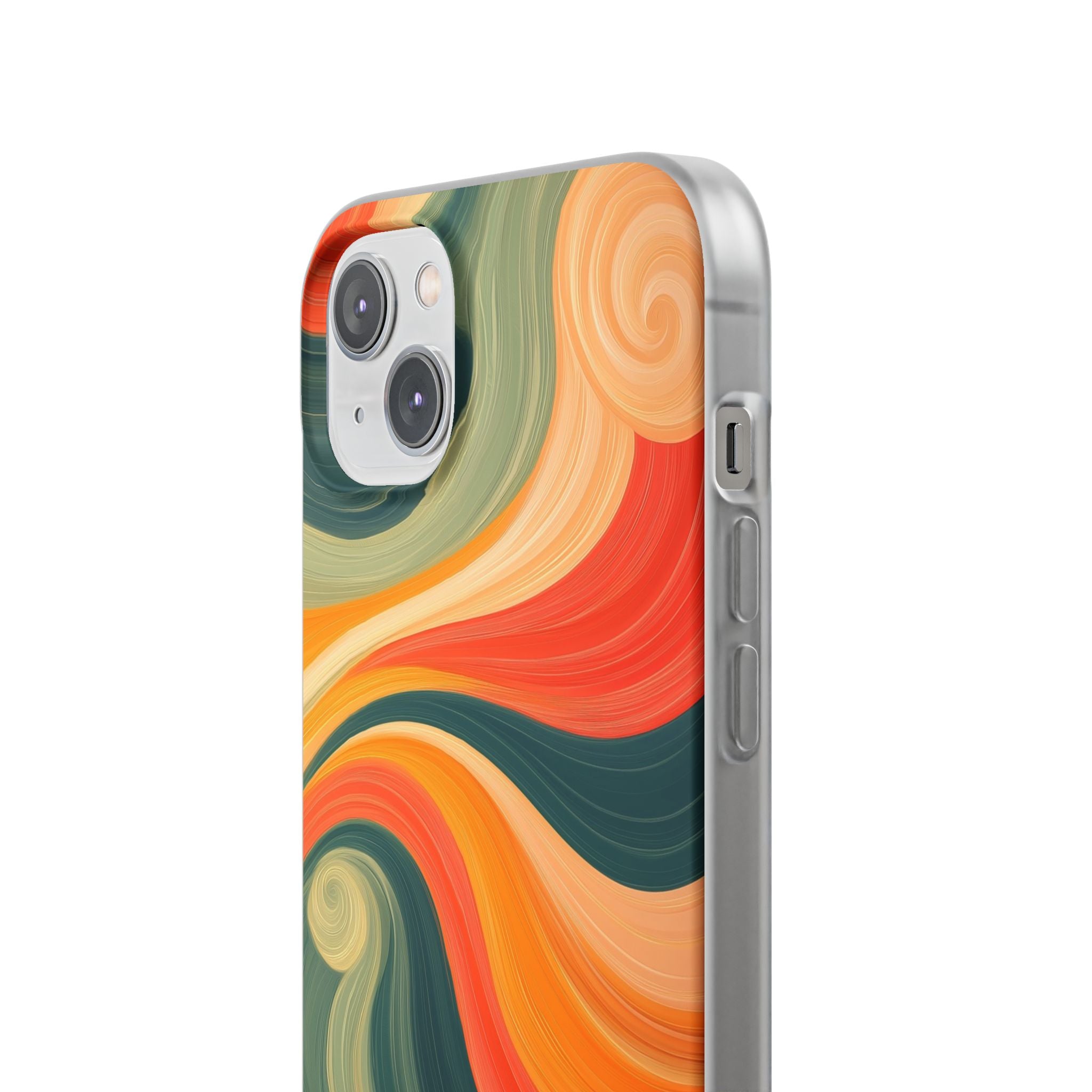Swirling Ember iPhone 14 Plus Case - Soft