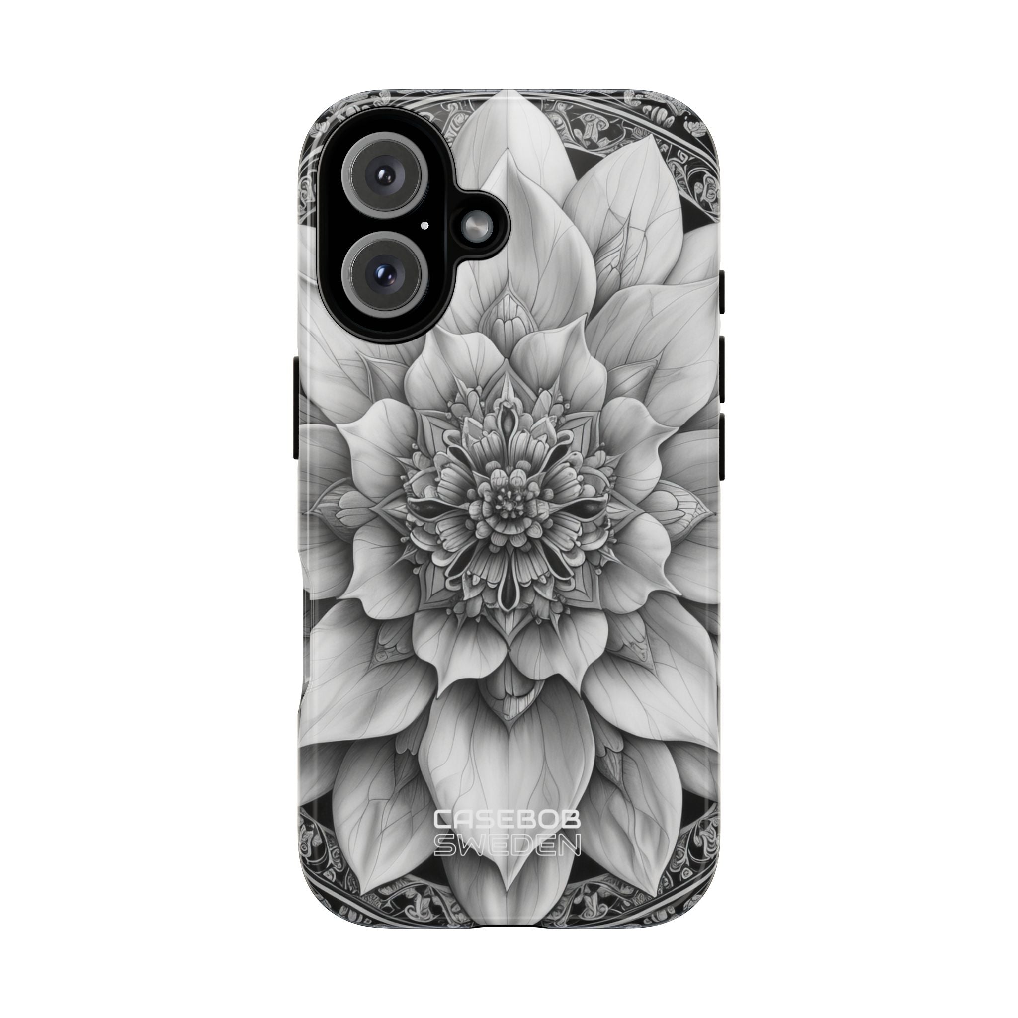 Cosmic Floral Mandala iPhone 16 - Tough