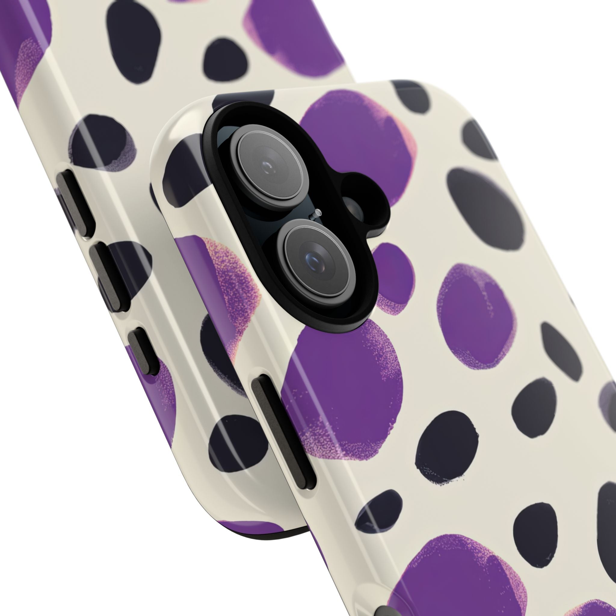 Purple Pebble Dance iPhone 16 - Tough