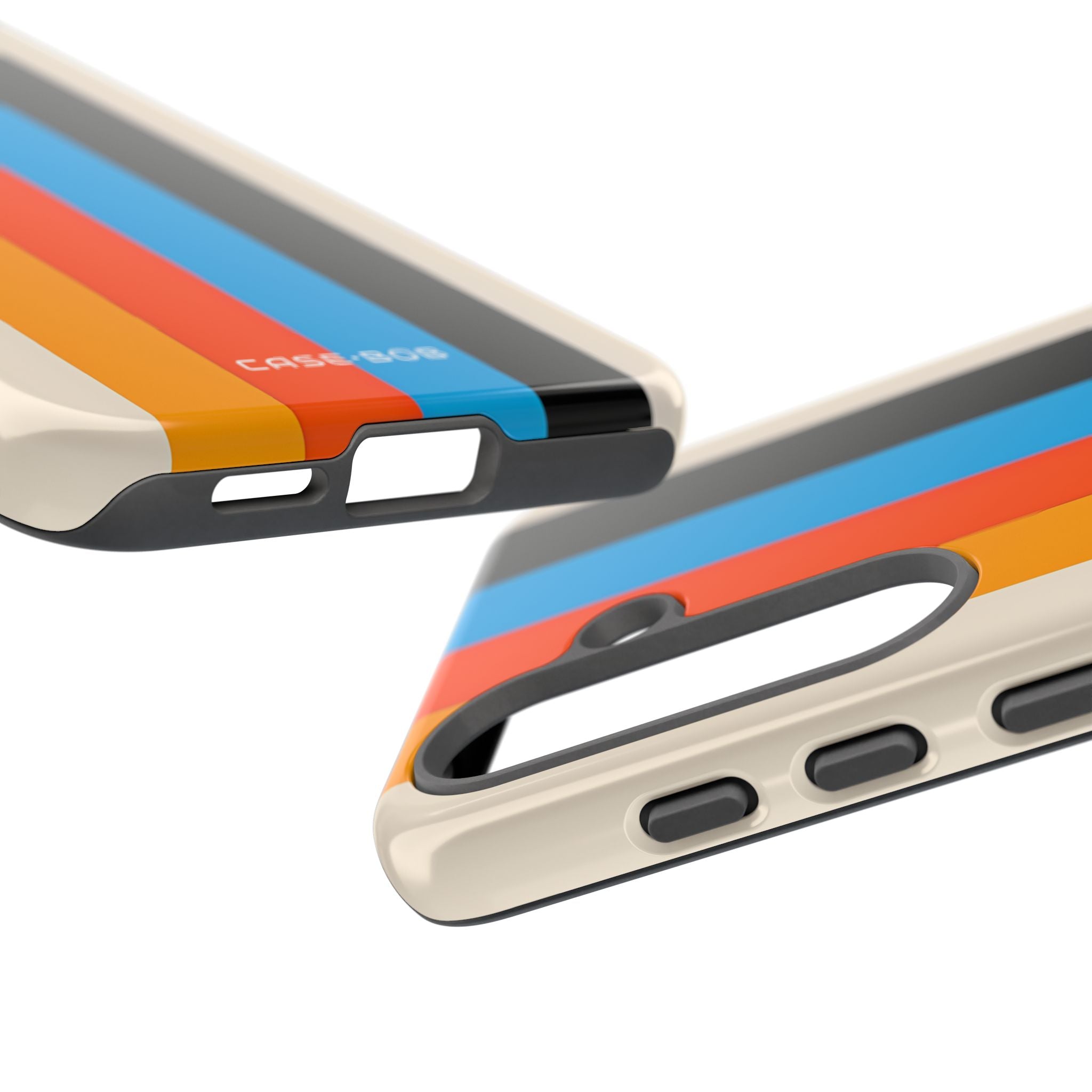 Vivid Stripe Harmony Samsung S25 Case - Tough