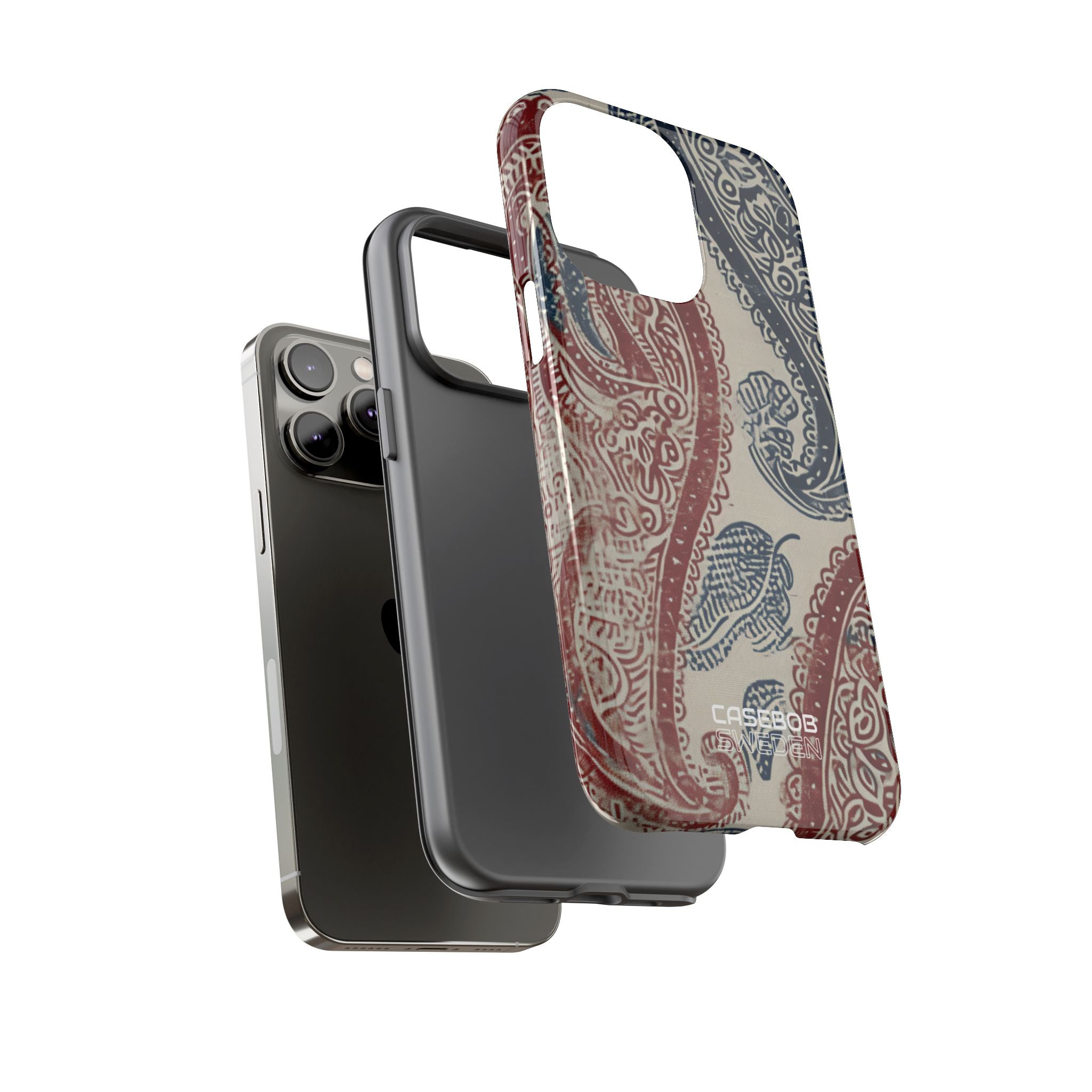 Ornate Paisley Swirl iPhone 14 - Tough