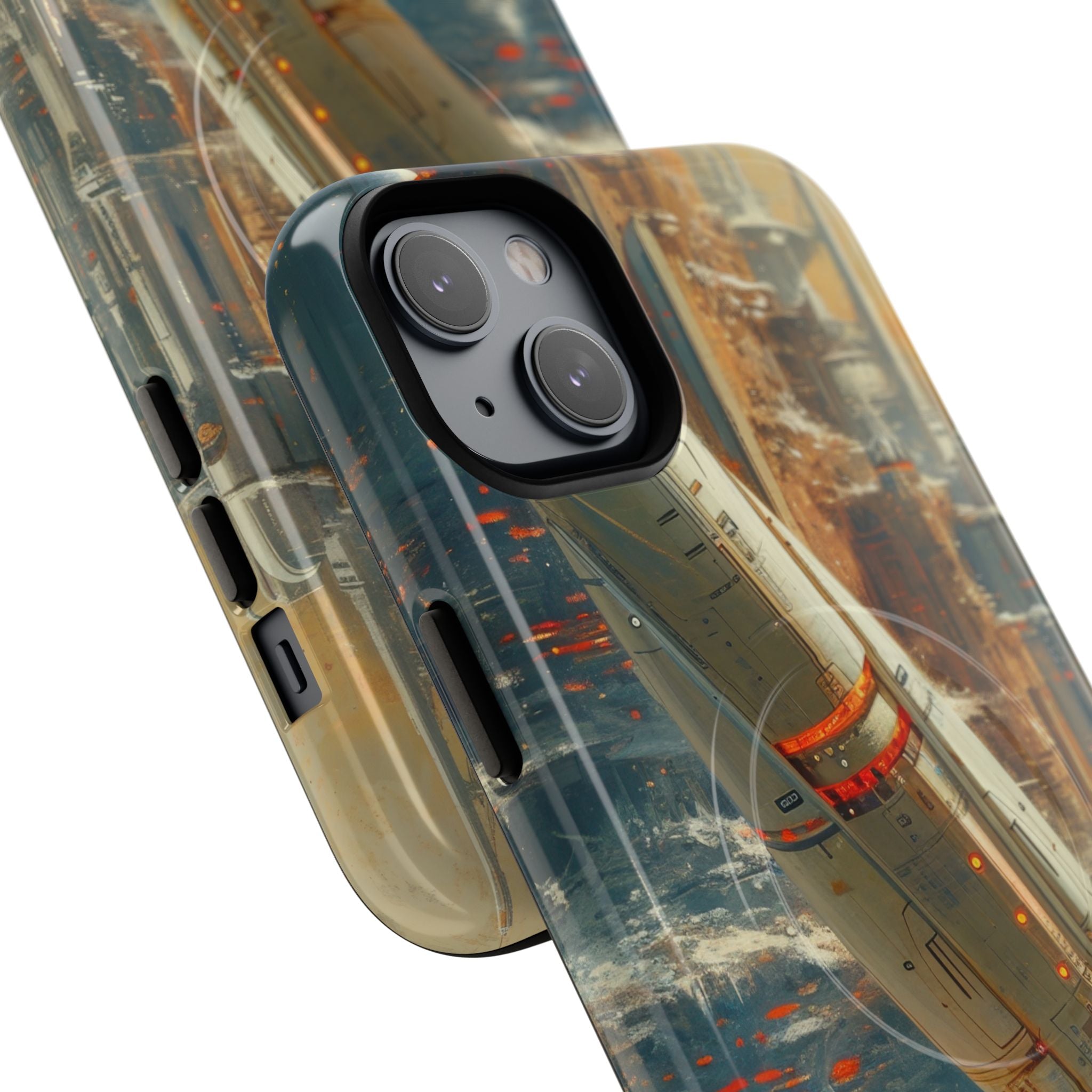Futuristic Forest Voyage iPhone 14 - Tough+