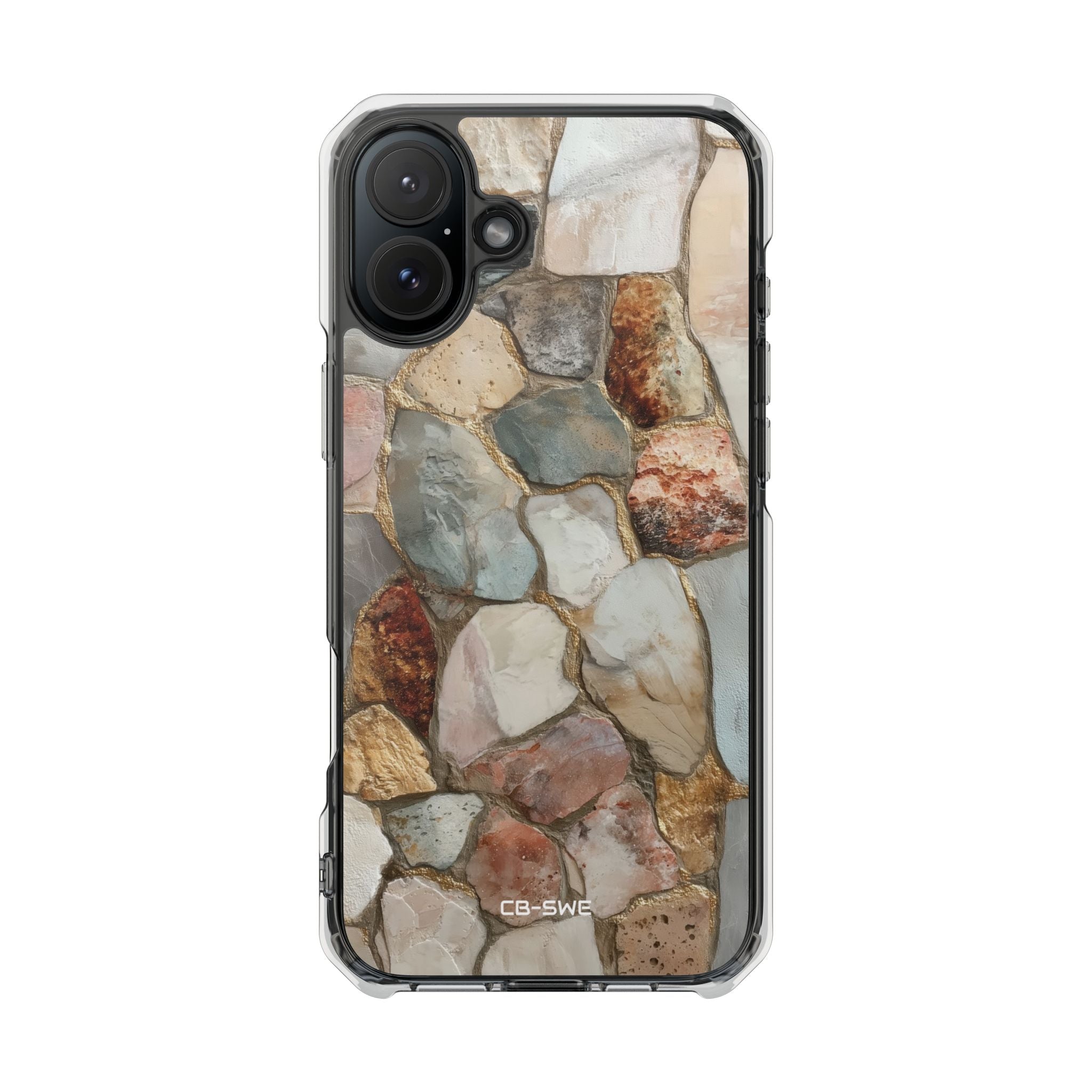 Stone Mosaic Dance iPhone Case - Impact