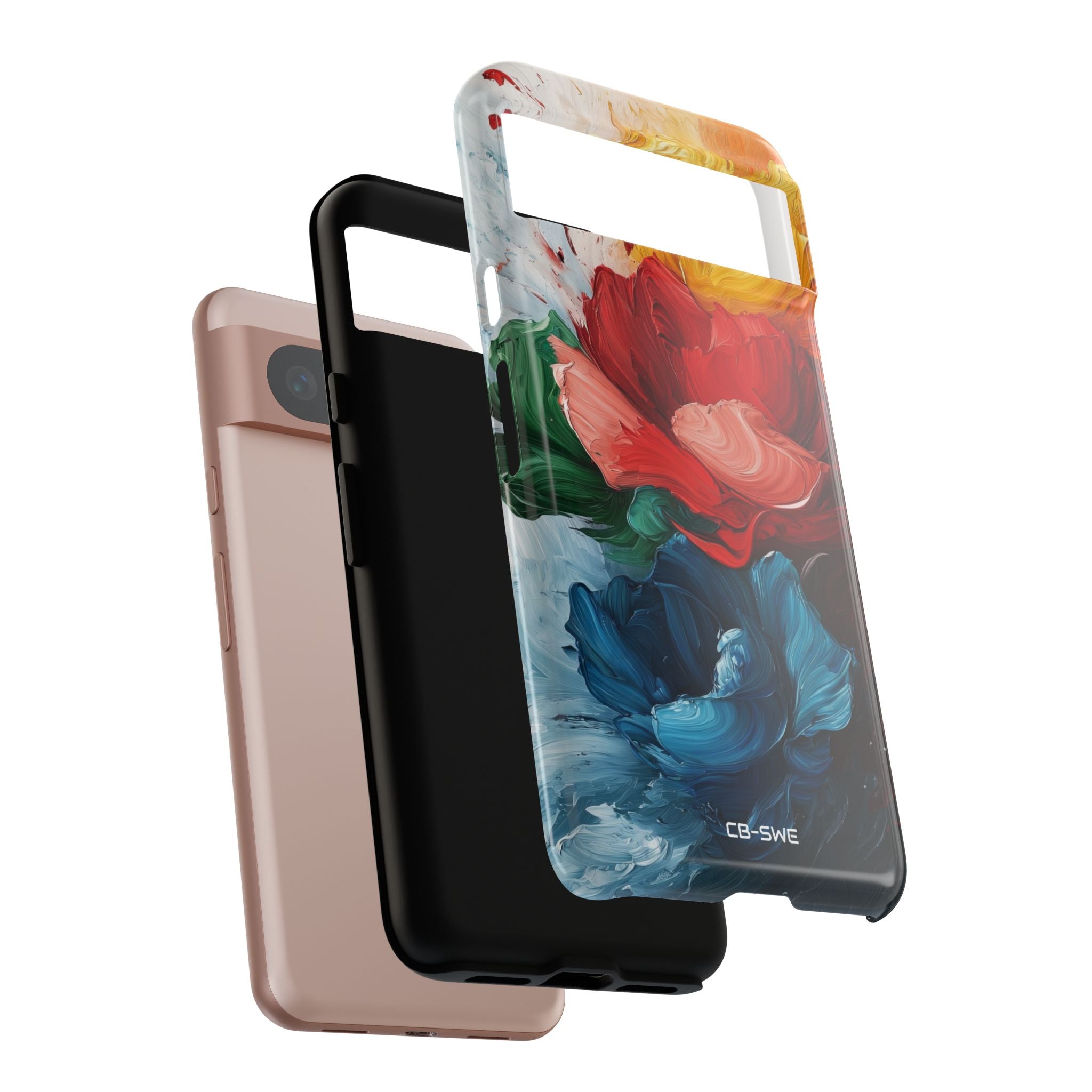 Vibrant Floral Dance - Google Pixel Case