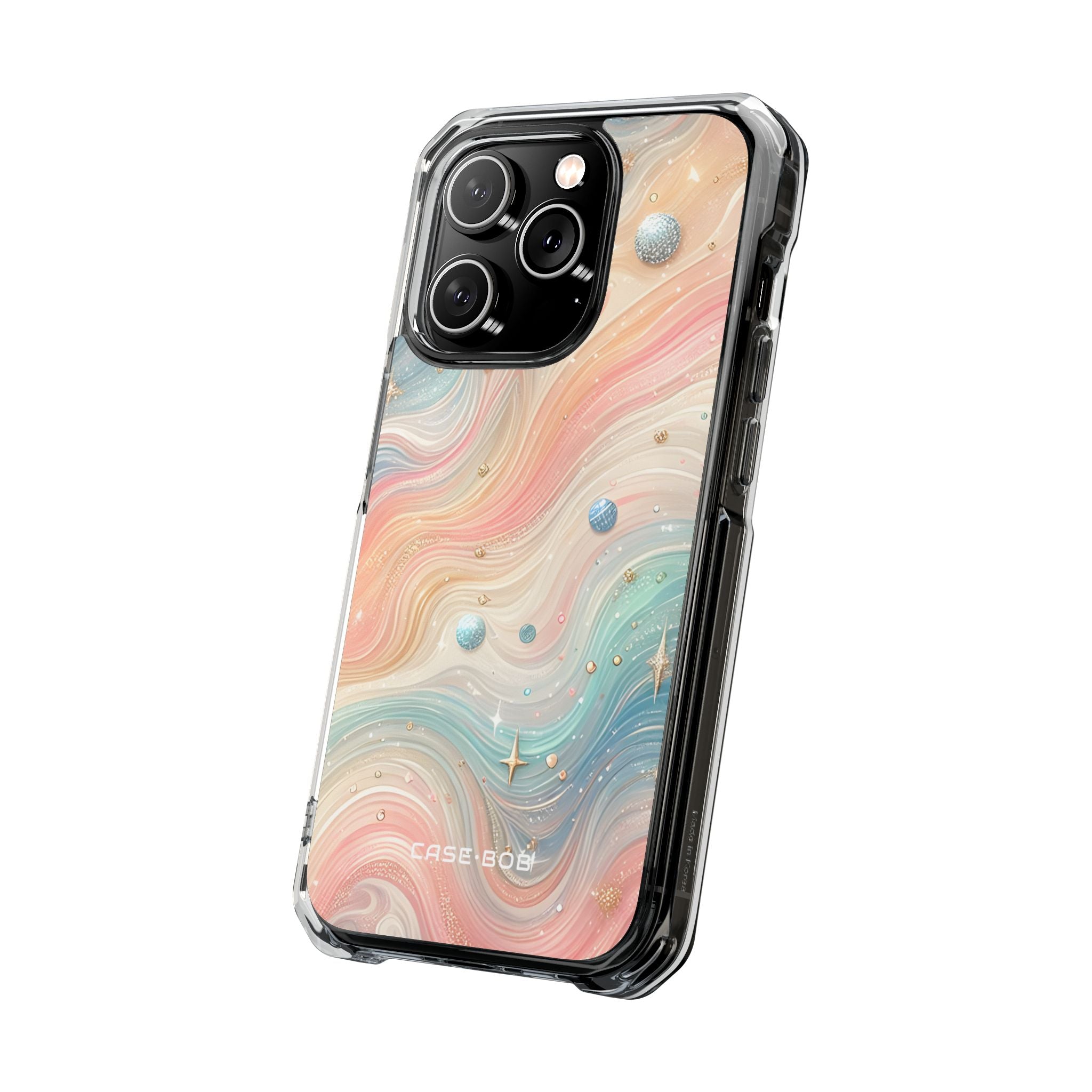 Iridescent Swirls iPhone 14 Pro Case - Impact