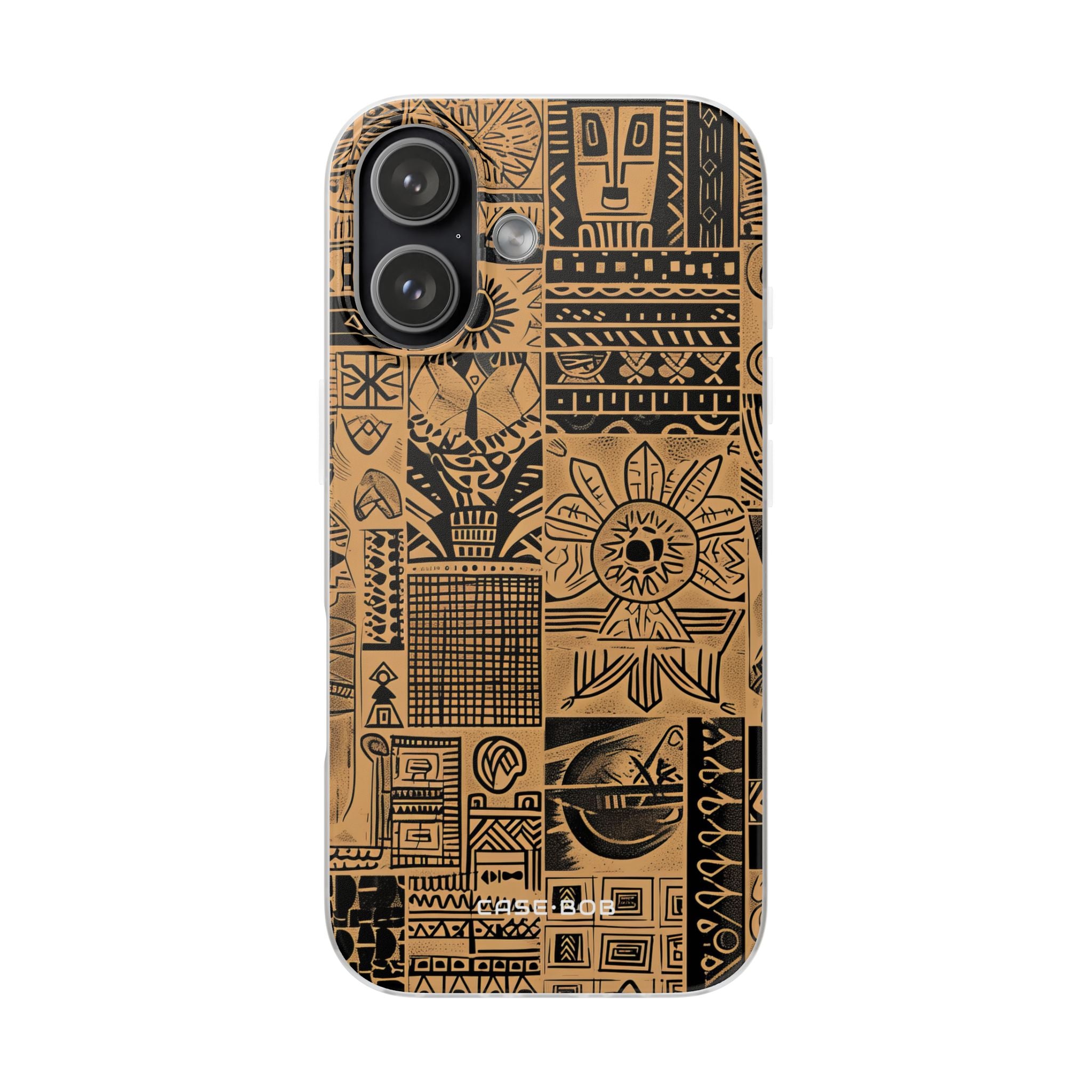 Tribal Faces iPhone 17 Case - Soft