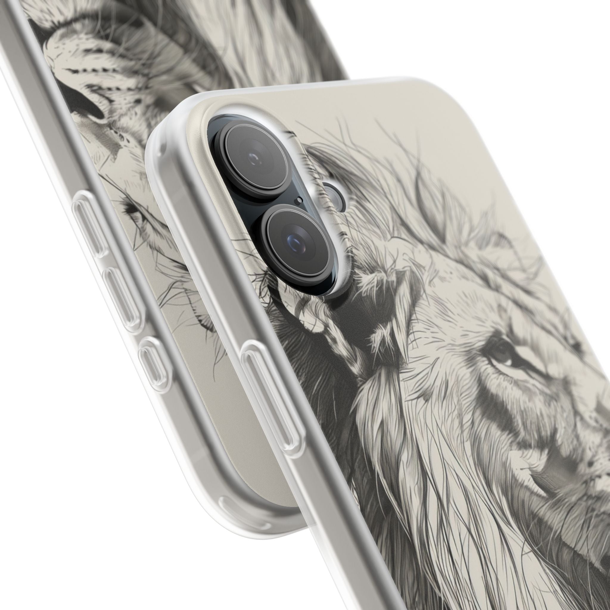 Lion Flow iPhone 16 Plus Case - Soft