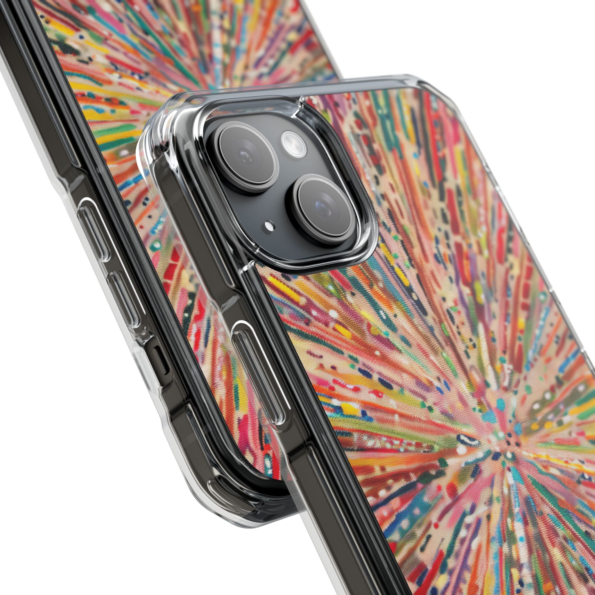 Radiant Color Burst iPhone 15 - Impact Clear+