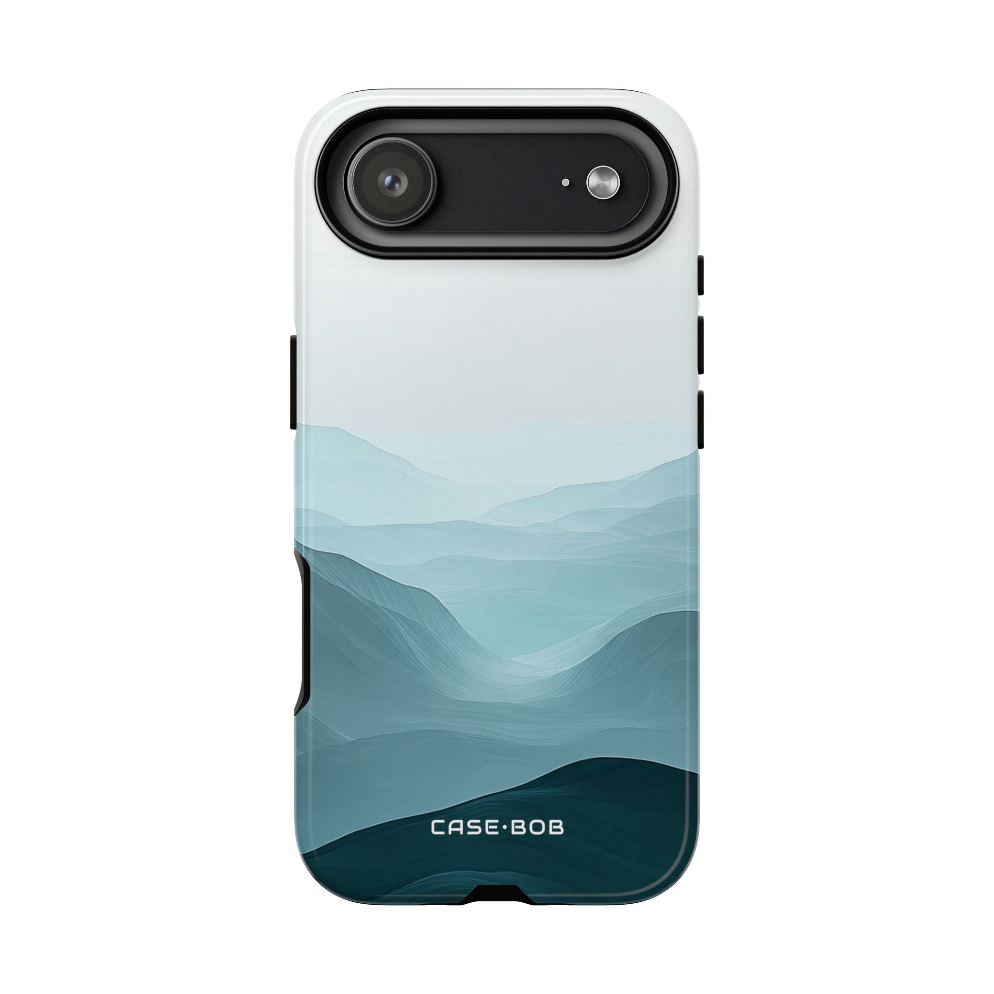 Teal Mist Mountains iPhone 17 Air Case - Tough