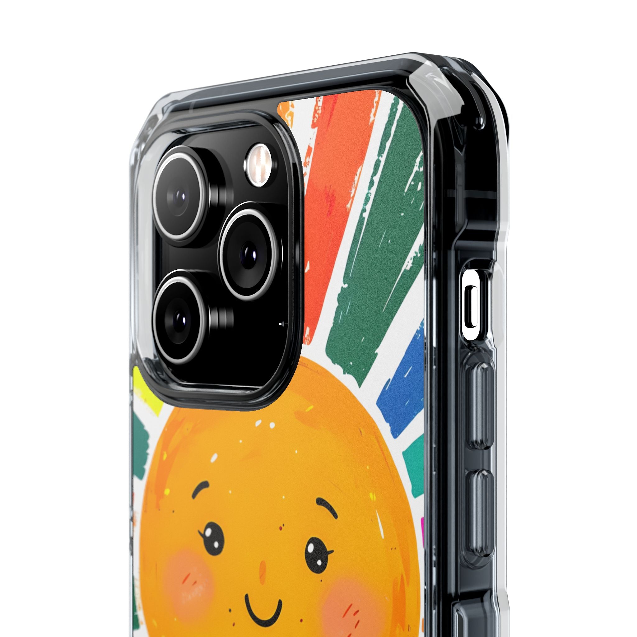 Radiant Smiling Sun iPhone Case - Impact