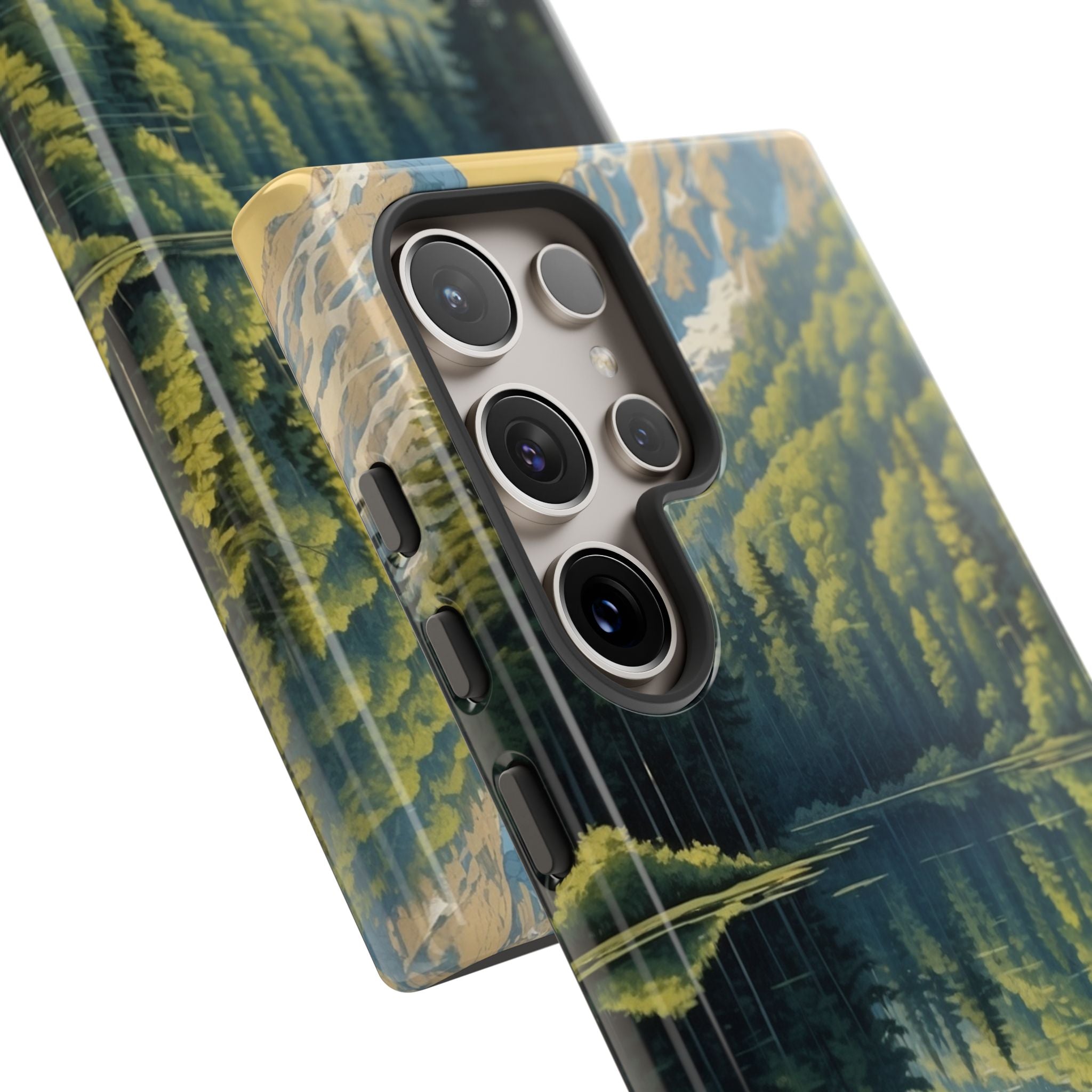 Mountain Peaks Reflect - Samsung Case