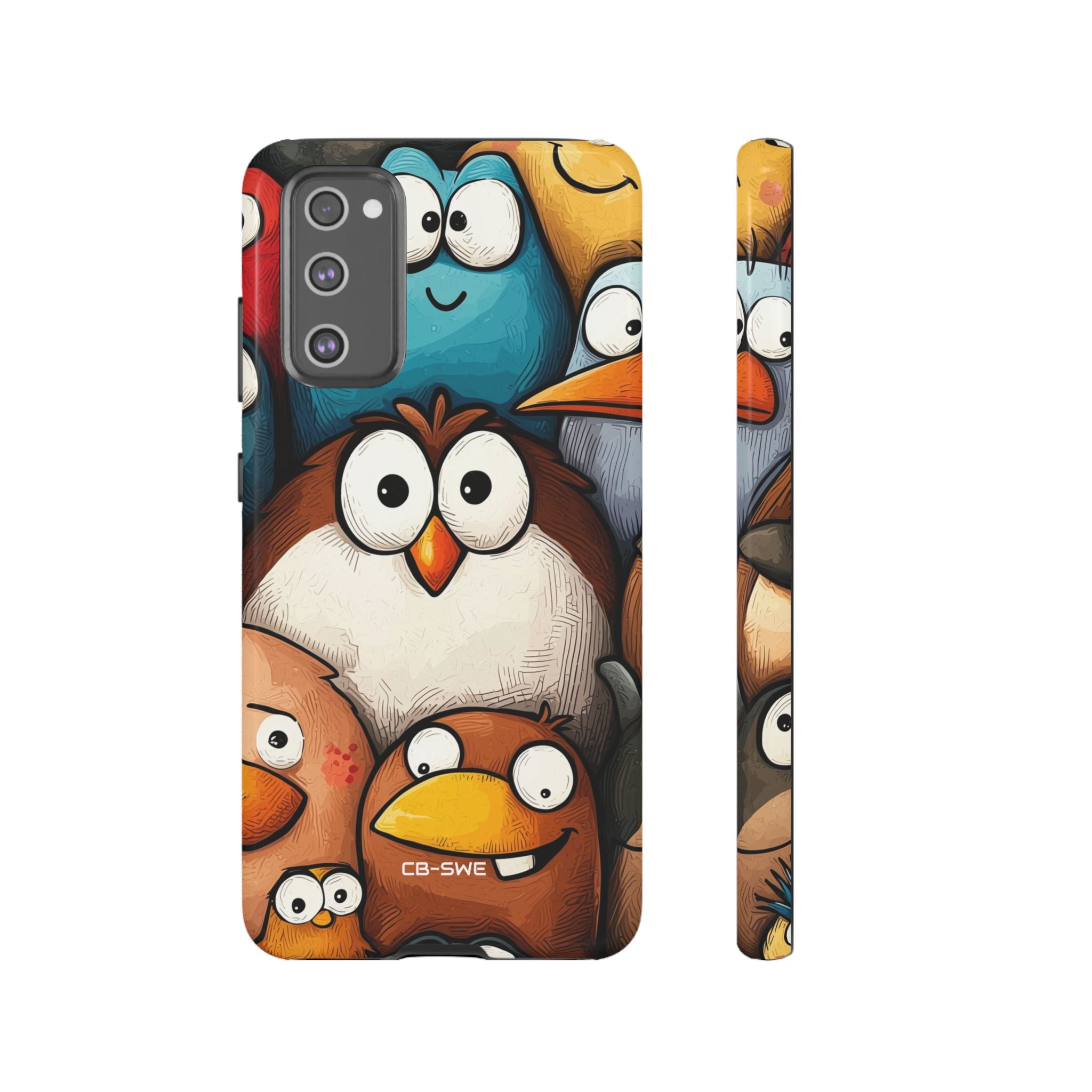 Whimsical Birds Gather - Samsung Case