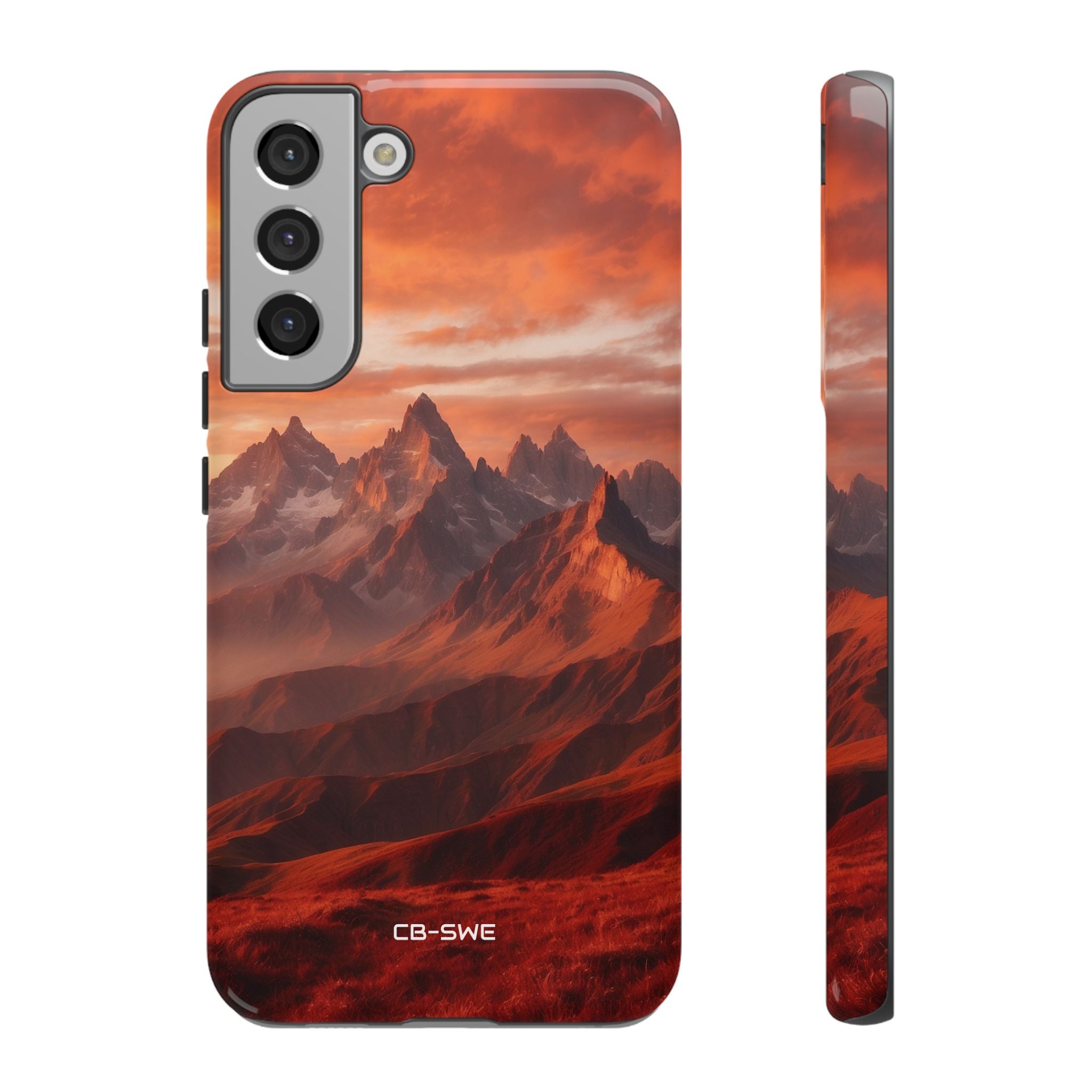 Mountain Peaks Glowing - Samsung Case