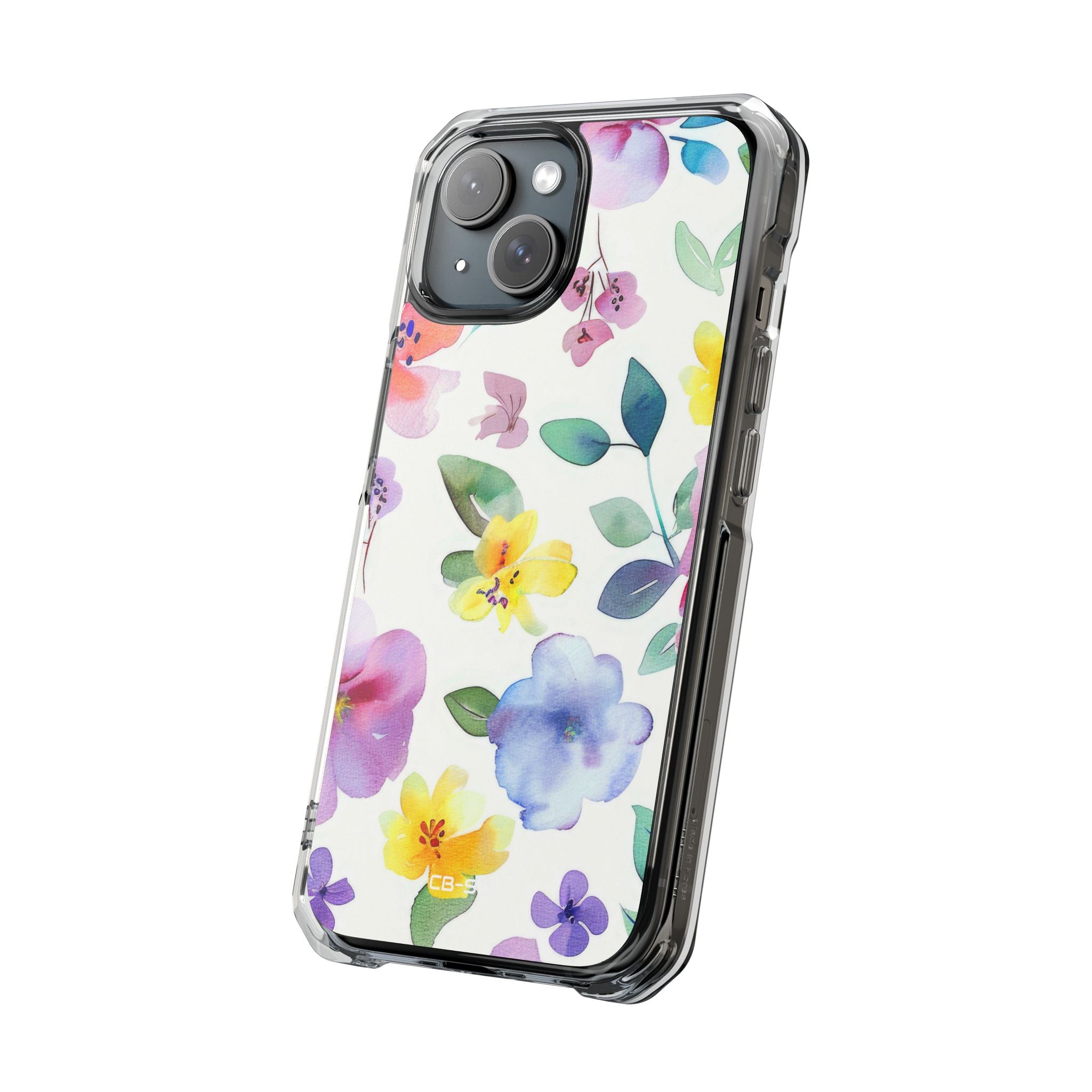 Whimsical Watercolor Florals iPhone Case - Impact