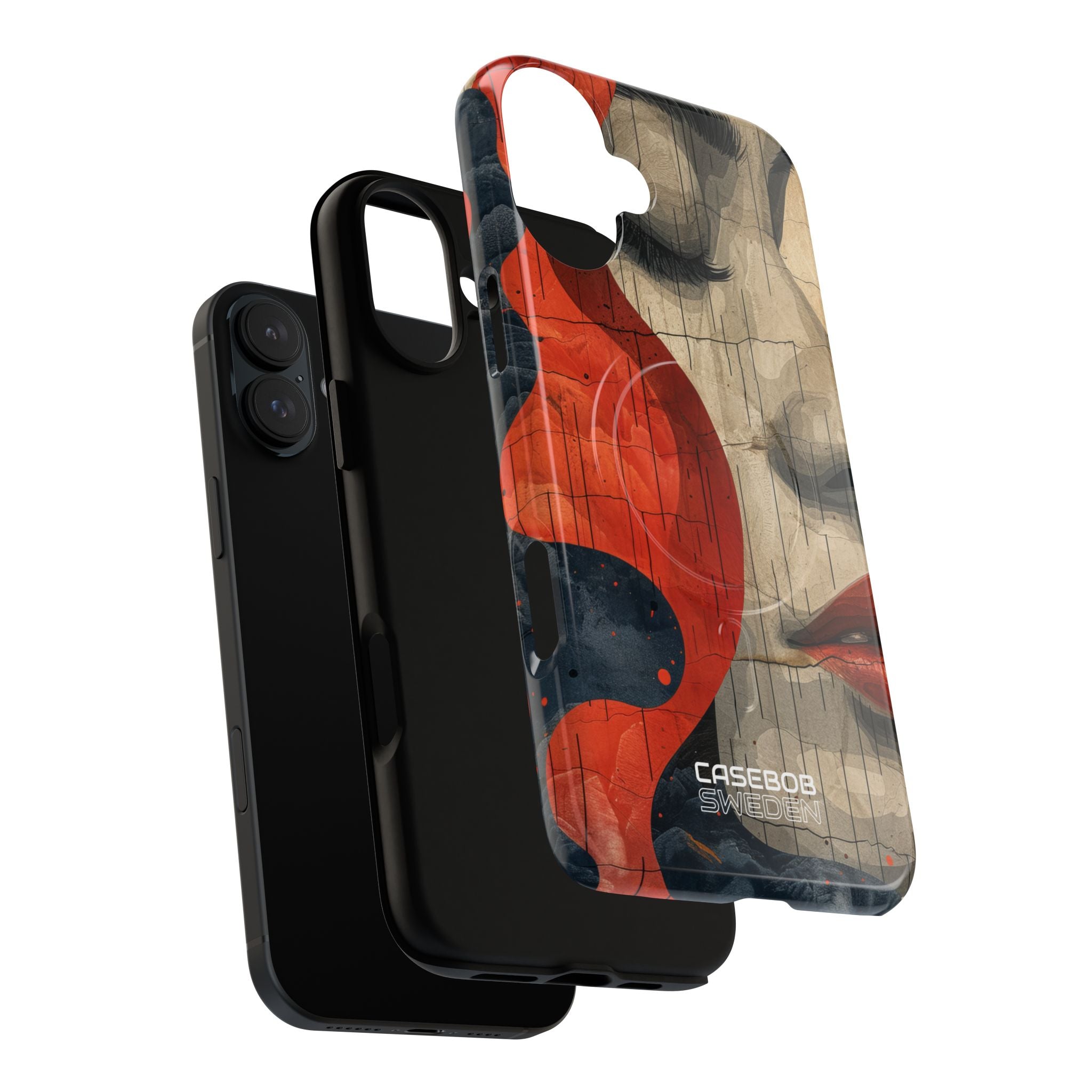 Crimson Flow Profile iPhone 16 - Tough+