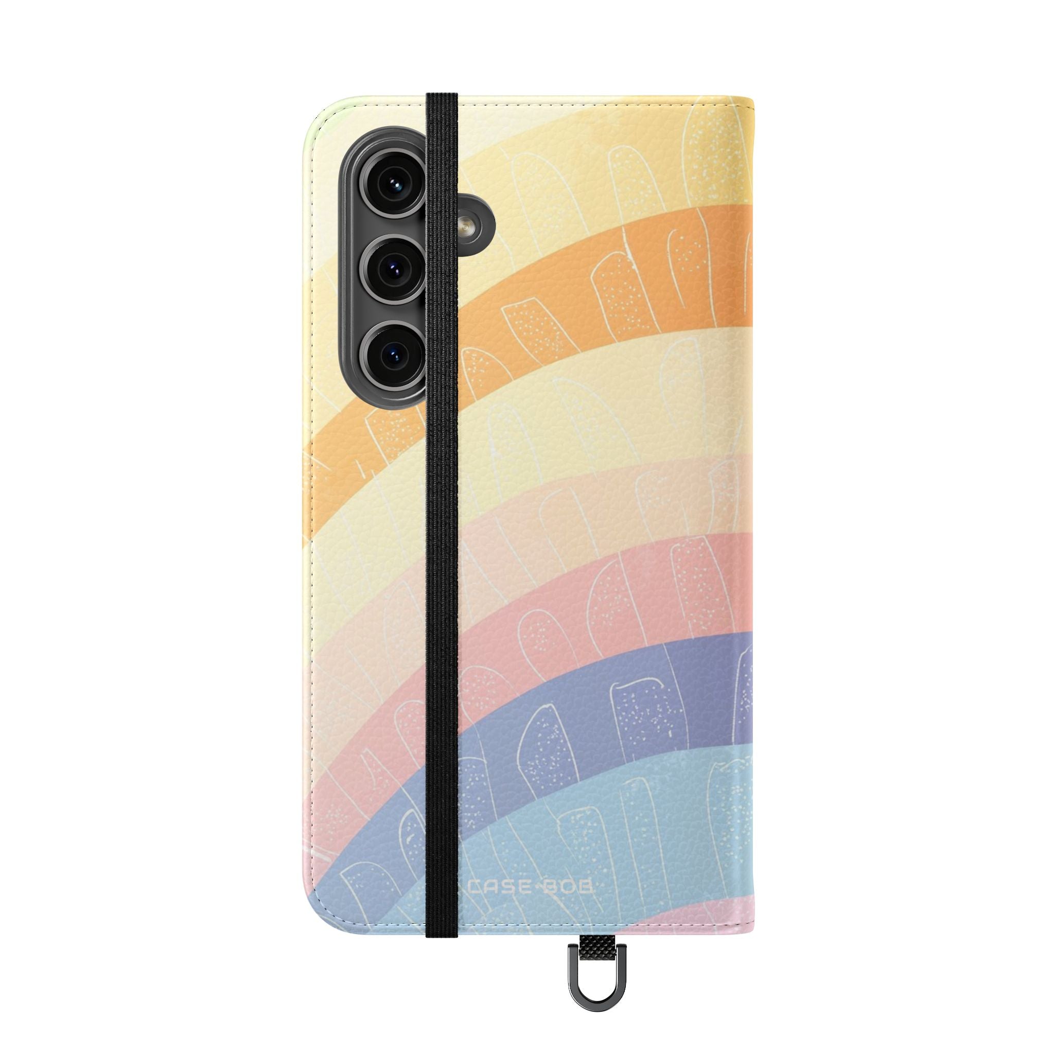 Pastel Rainbow Glow - Samsung S24 Plus Case - Wallet
